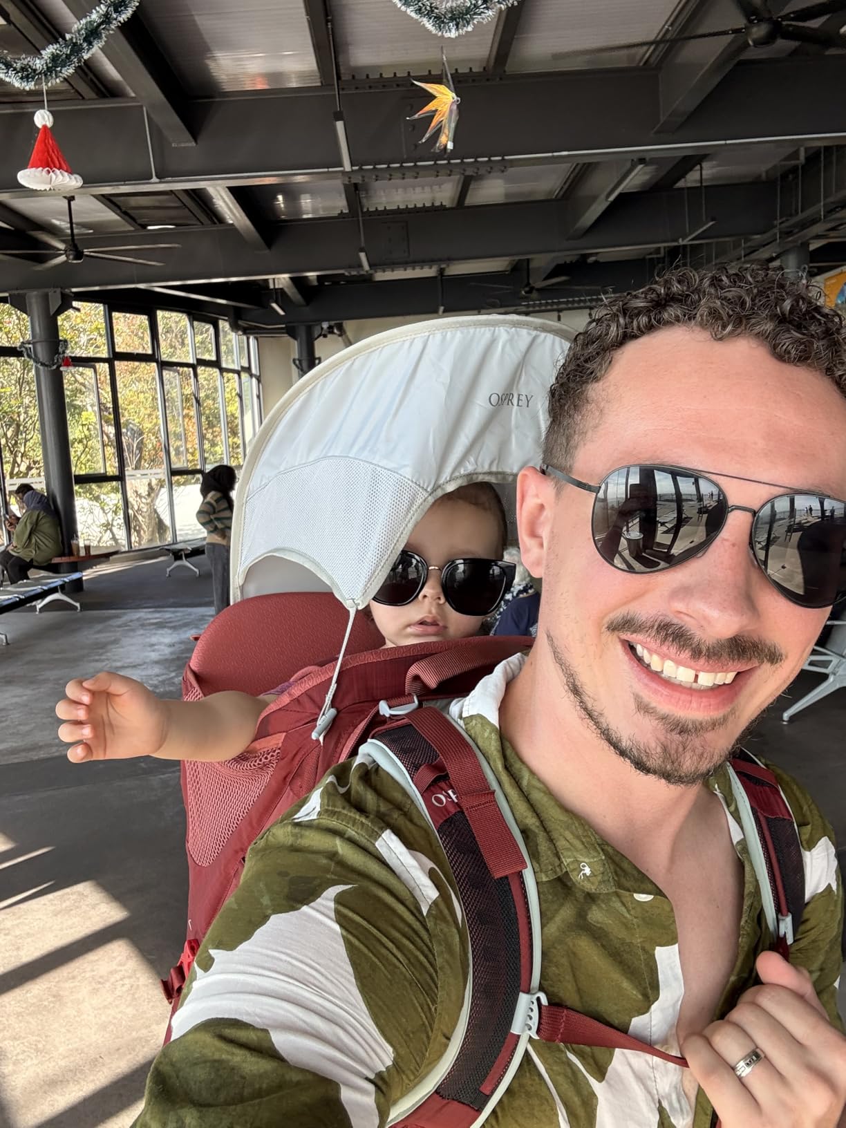 Osprey Poco LT Lightweight Child Carrier Backpack - Compact, Travel-Ready Kid Carrier with Sunshade and Adjustable Fit - Lightweight, Comfortable Hiking Carrier for Toddlers customer photo 2