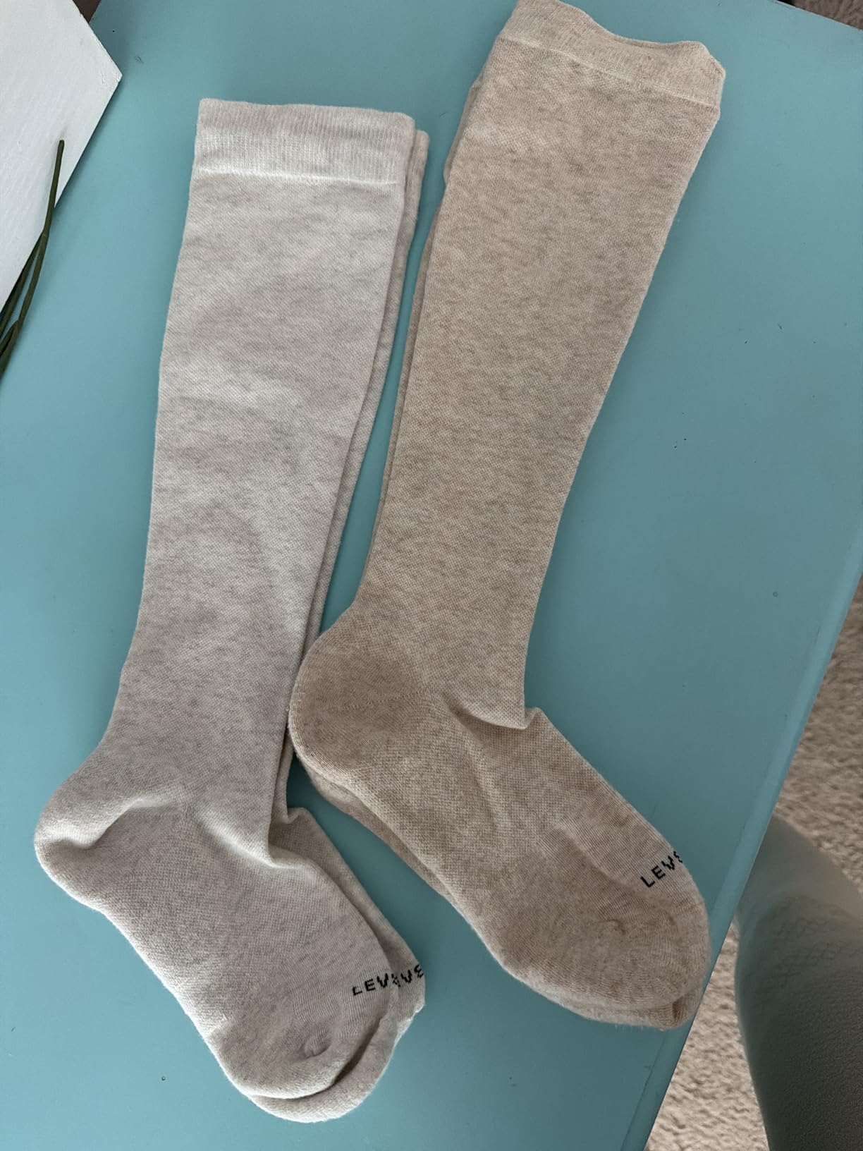 Cotton Compression Socks for Women&Men 20-30mmHg Knee High Cute Support Sock for Nurses Pregnancy Travel customer photo 1