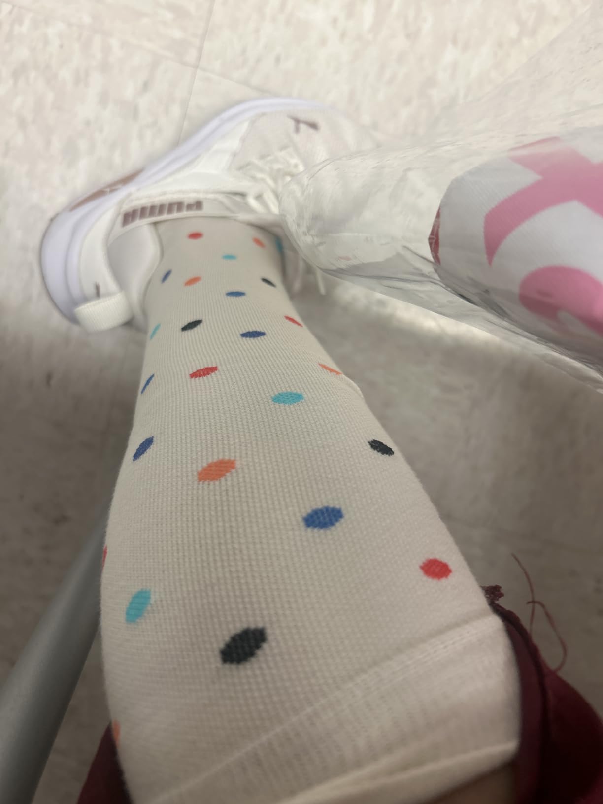 Cotton Compression Socks for Women&Men 20-30mmHg Knee High Cute Support Sock for Nurses Pregnancy Travel customer photo 2