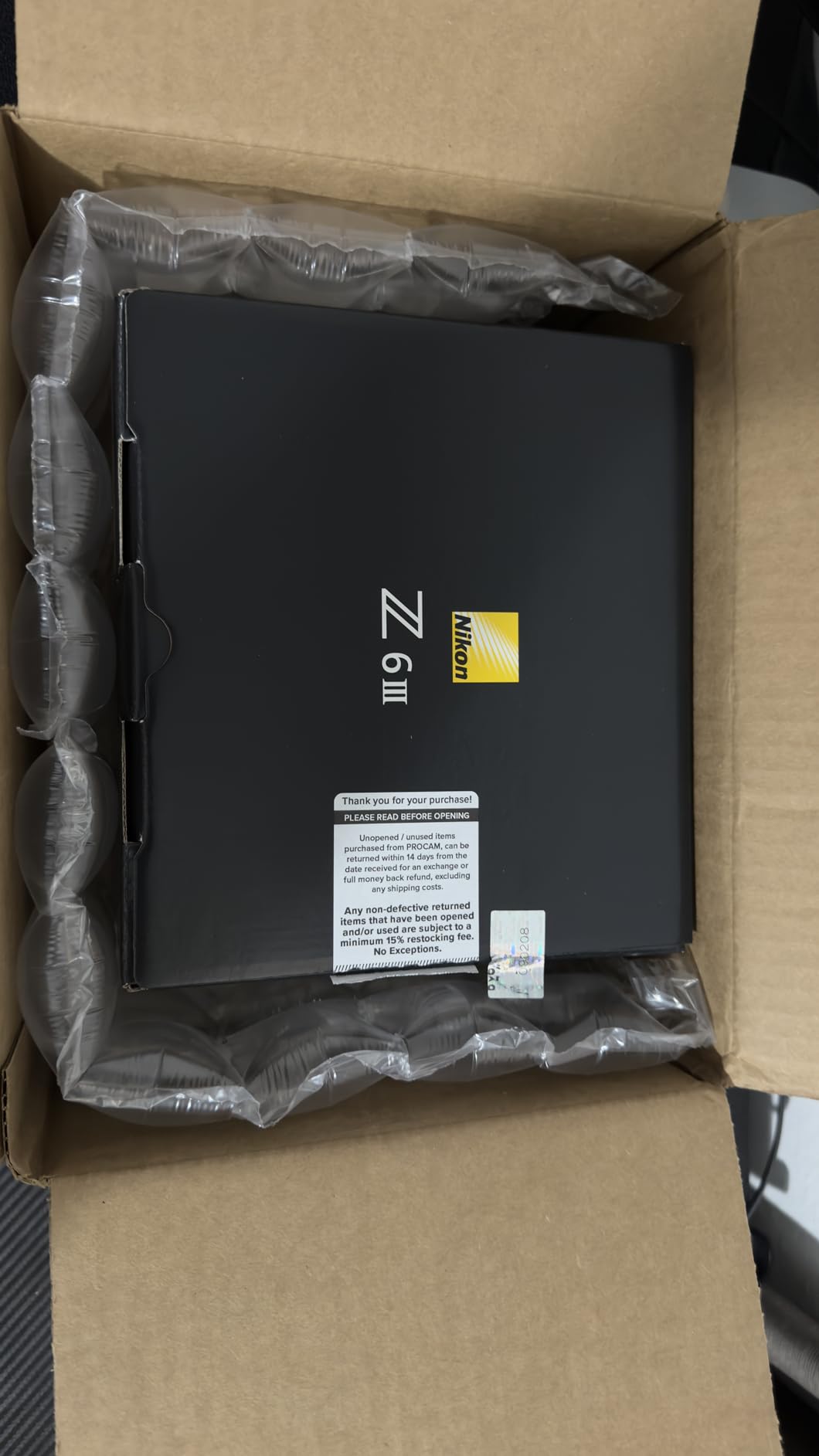Nikon Z6 III | Full-Frame Mirrorless Stills/Video Camera with 6K/60p Internal RAW Recording | USA Model customer photo 2