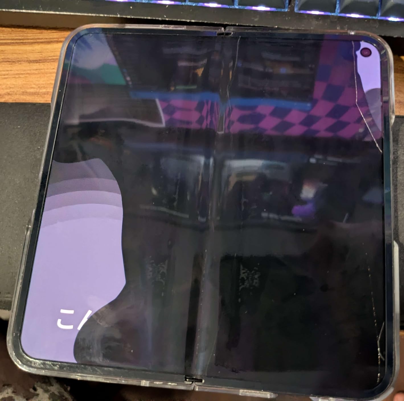 Google Pixel 9 Pro Fold - Unlocked Android Smartphone with Gemini - Advanced Triple Rear Camera System - Foldable Display - Hands-Free Video - Obsidian - 256 GB customer photo 2