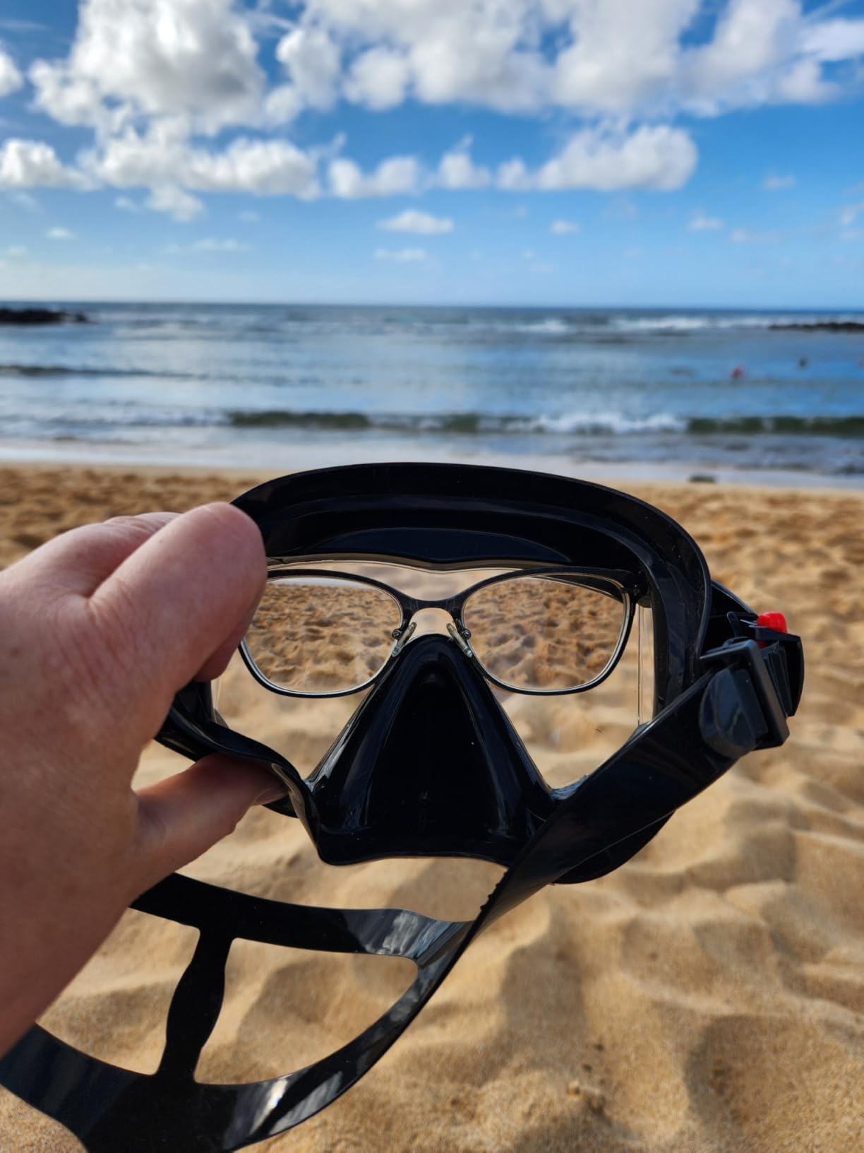 Aegend Snorkeling Gear for Adults Youth Kids, Snorkel Mask with Top Dry Valve - Panoramic View Anti-Leak and Anti-Fog with Mesh Bag customer photo 2