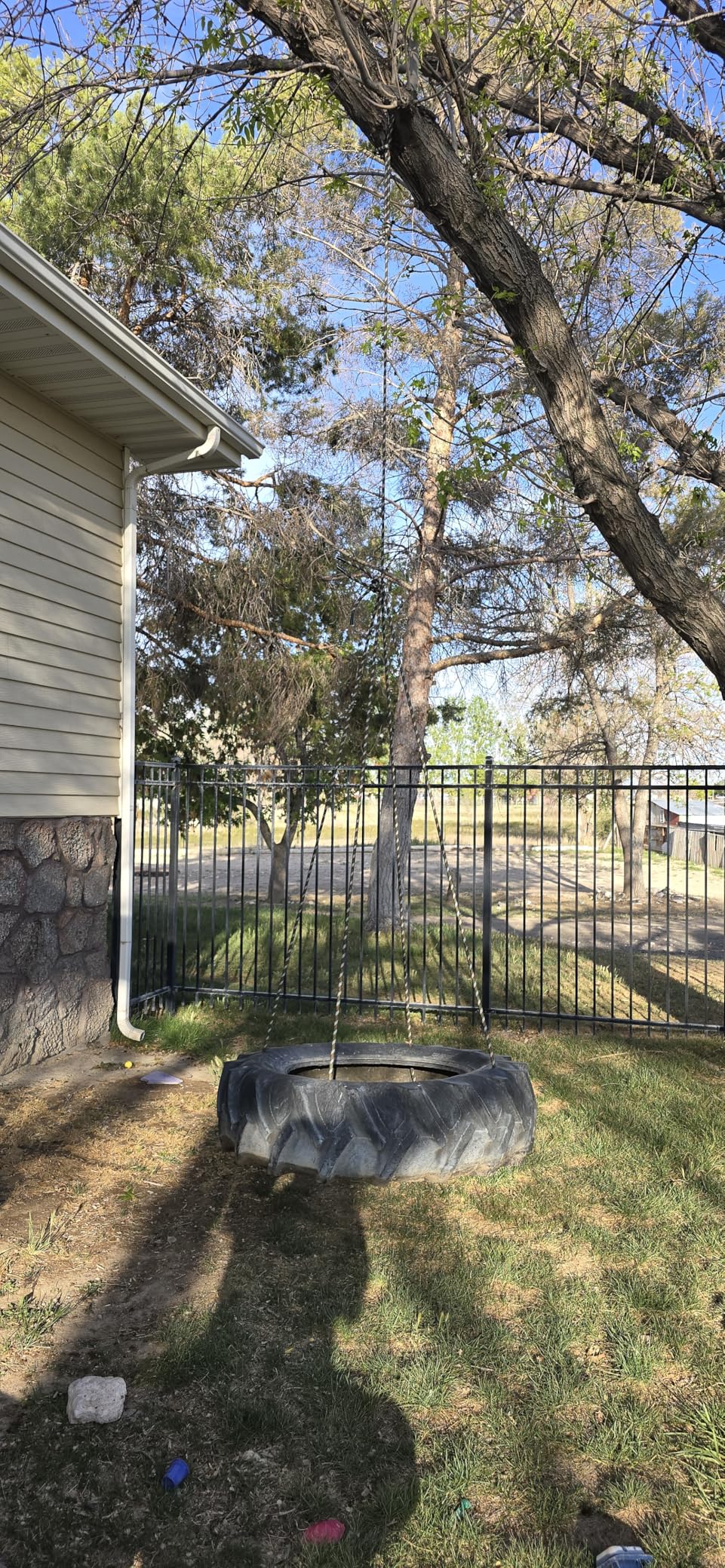 1/2 in x 100Ft Static Polyester Arborist Rope, ASTM F2116 Certified 9000Lbs MBS 48 Strands Bull Rope for Climbing Tree Swing Pulling Sailing customer photo 1