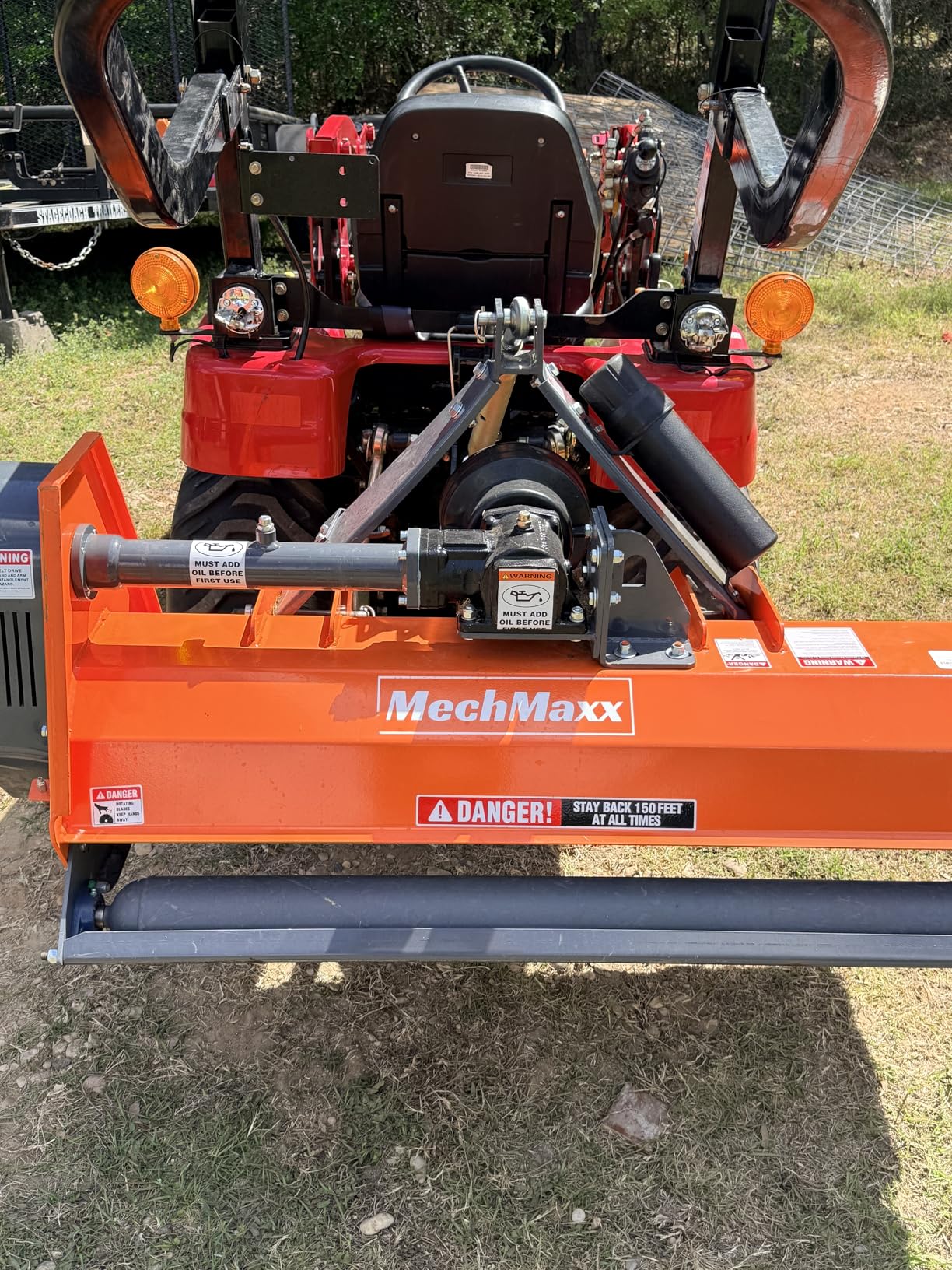 60'' inch PTO Powered 3 Point Standard Duty Flail Mower for 15-35hp Tractor, Model EFS60 customer photo 1