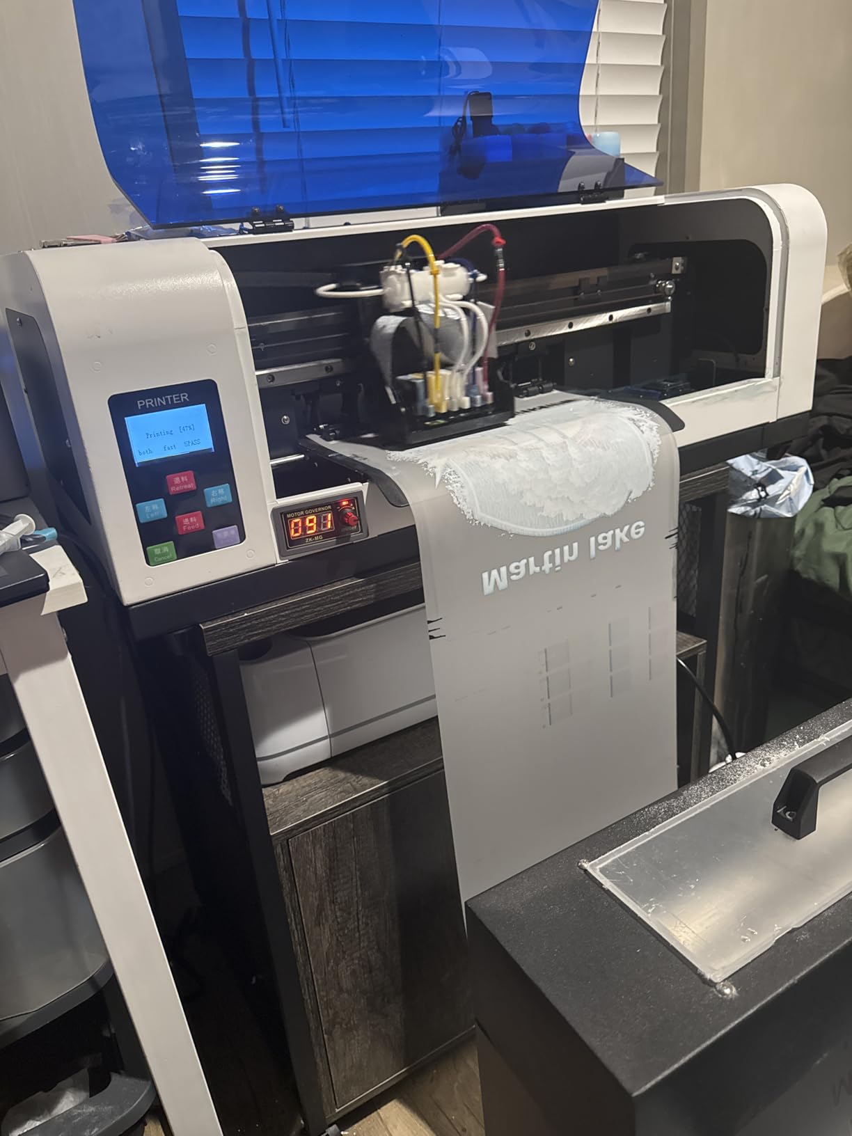 A3+ Plus XP600 DTF Printer with Shaking Dryer Machine, Stable, Colorful, Include 5x500ml Ink & Film and Powder customer photo 1