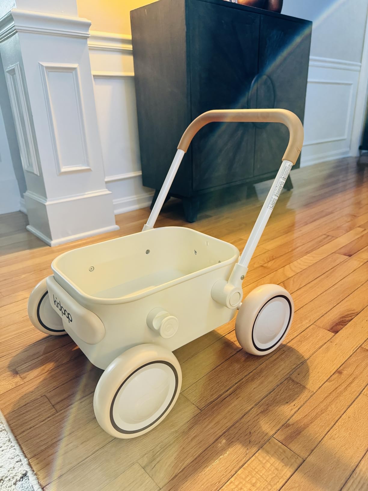 PULA Baby Push Walker with Wheels Toddler Wagon for First Learner Baby Toys 6-12 Months, 1 Year Old Birthday Gifts, Indoors and Outdoors (Green) customer photo 2
