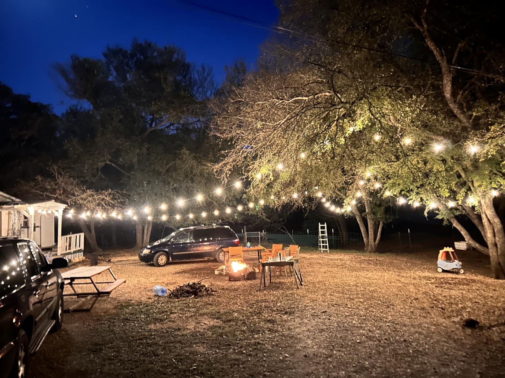Outdoor Lights String Patio Outside - 100ft 30M LED Waterproof Light - Hanging Lighting ST38 Shatterproof Edison Bulb Deck Backyard Gazebo Balcony Party Bistro Cafe Pergola Garden Yard Porch Dimmable customer photo 2