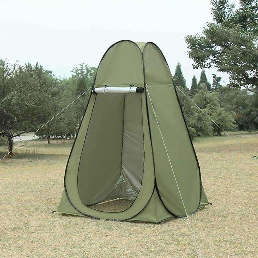 Portable Hot Shower for Camping Shower Tent Kit, 1000W Immersion Heater, Rechargeable Camping Shower Pump, Pop Up Shower Tent with 6.6 Gallons Folding Bucket for Adults Outdoor customer photo 2