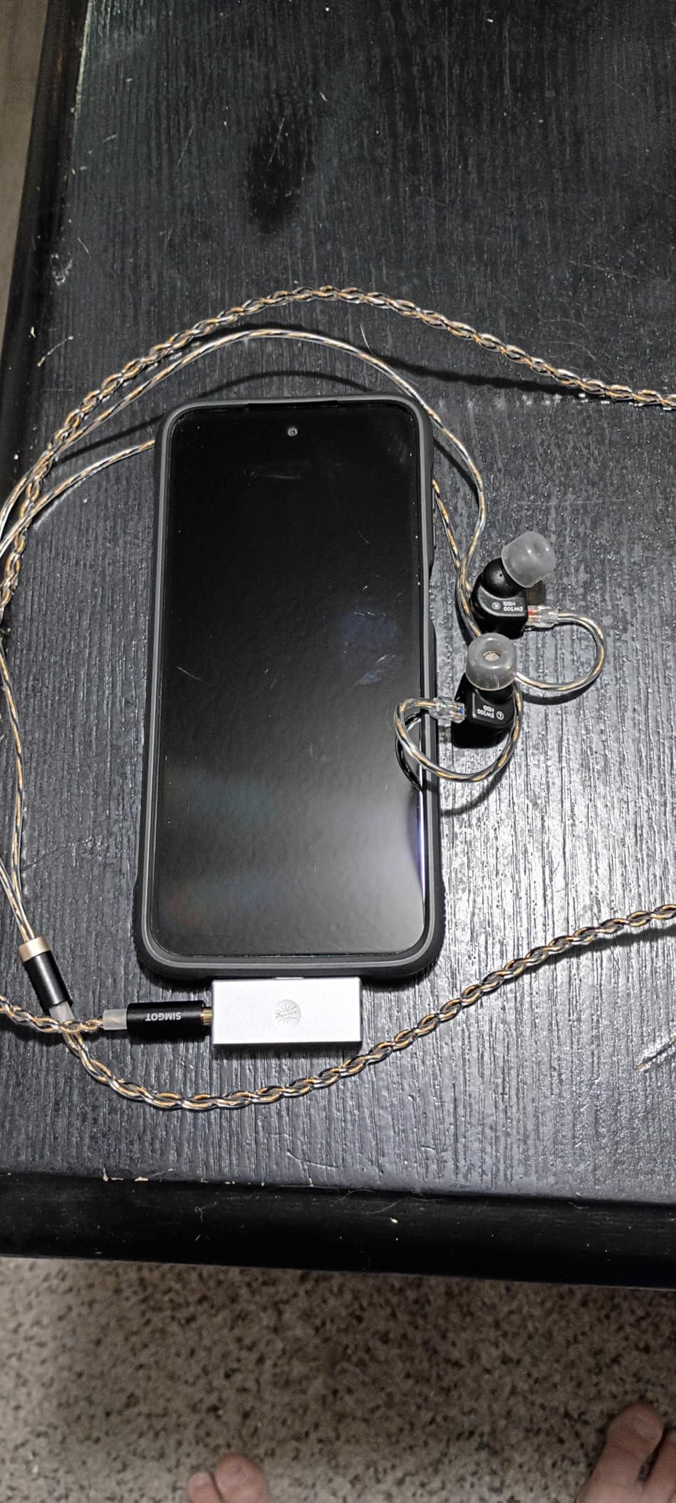 Linsoul Kiwi Ears Allegro Mini Portable IEM DAC, in Ear Monitor Amplifier, USB C to 3.5/4.4mm Output, with Custom Chip, High Resolution 32bit/384kHz, HiFi Earbuds Amp for Phone/PC (Silver) customer photo 1