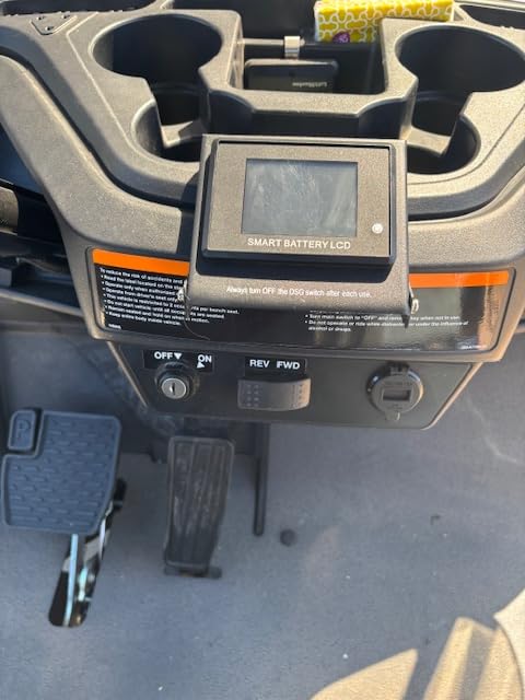 Cloudenergy 48V(51.2V) 105AH LiFePO4 Lithium Golf Cart Battery Built-in 250A BMS,3C Discharge,with 20A Charger,Mobile APP,Touch Monitor,6000+ Cycles,Perfect for Golf Carts (GFA48V-105AH with Charger) customer photo 1