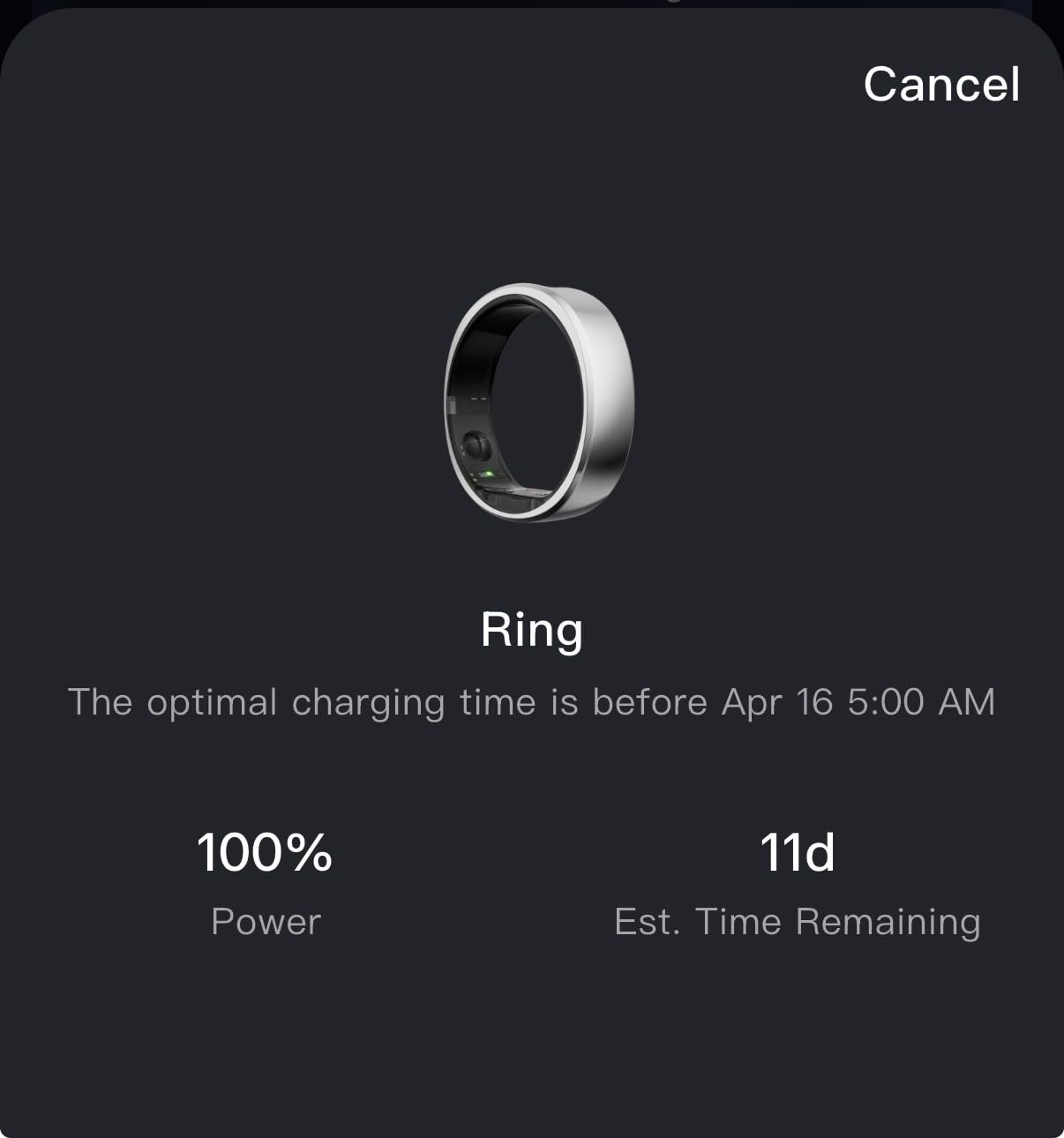 RingConn Gen 2, World's First Smart Ring with Sleep Apnea Monitoring, No APP Subscription, 12-Day Battery Life, Stress/Heart Rate/Women's Health Tracker customer photo 2