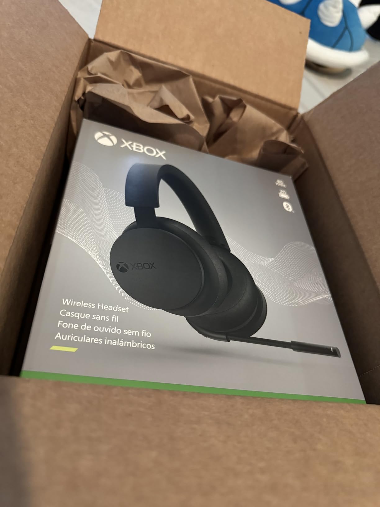Xbox Wireless Gaming Headset | Carbon Black | Over Ear Headphones | Spatial Audio with Dolby Atmos | Console, PC, and Android customer photo 2
