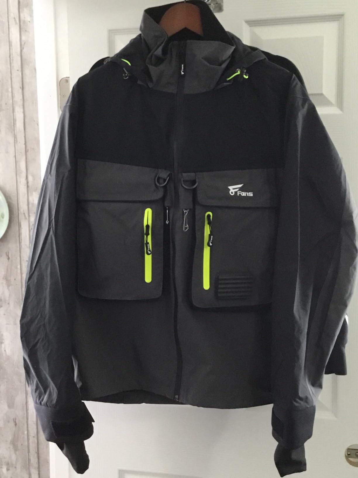 8 Fans Fishing Wading Jackets Breathable Waterproof Fishing Rain Jackets for Men&Women customer photo 2