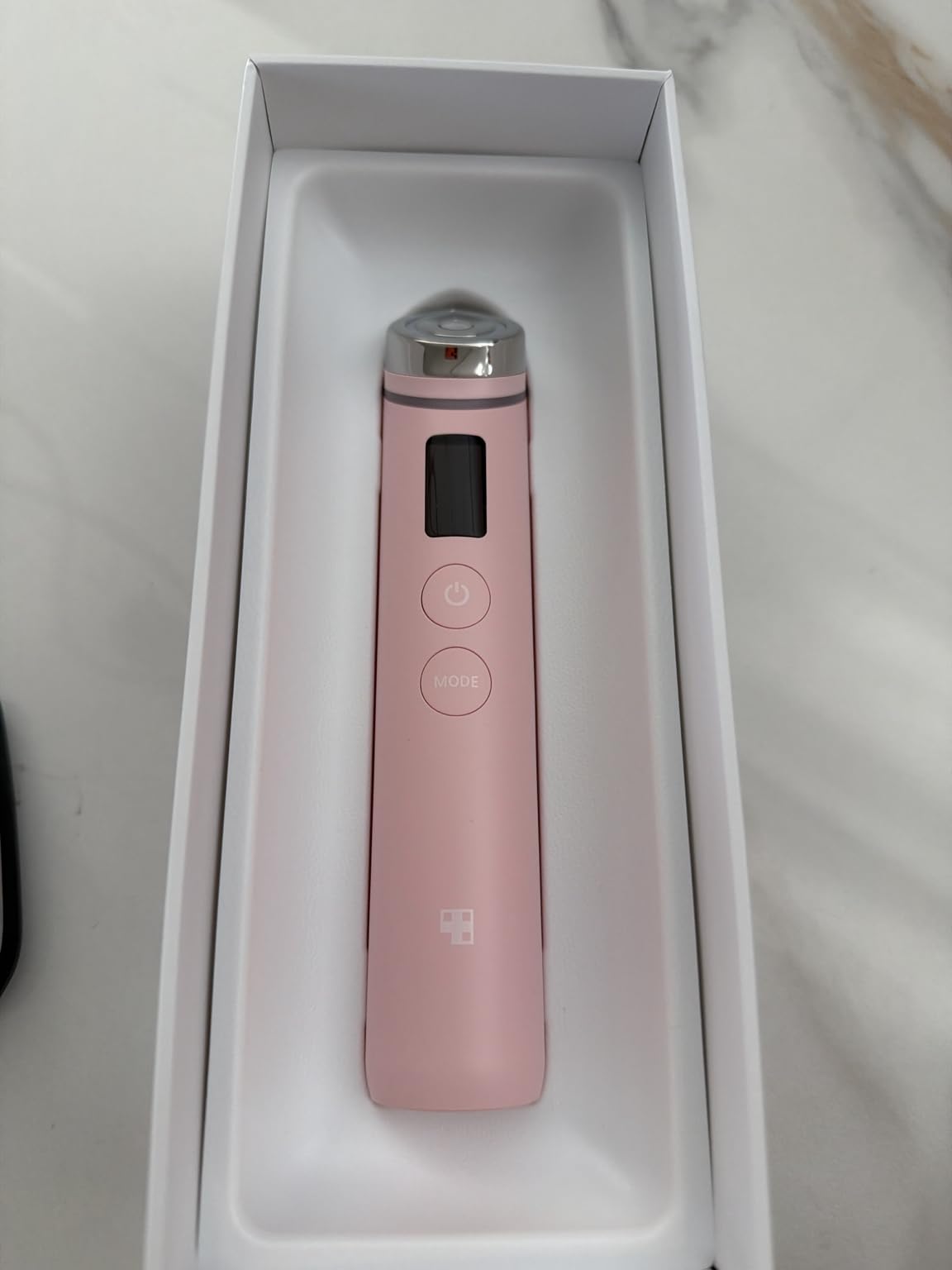 medicube Booster Pro | 6-in-1 Real Glass Glow Beauty Massager | for Clear, Radiant, Firmer-Looking Skin | Korean Skin Care | Pink customer photo 2
