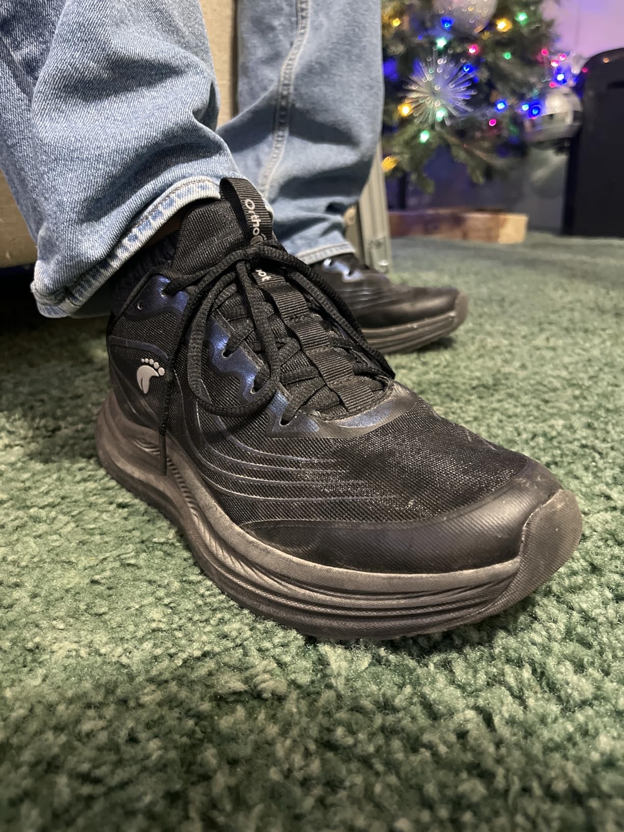 Men's Orthopedic Road Running Sneakers: Comfortable Casual Arch Supports Plantar Fasciitis Orthotic Sports Athletic Shoes customer photo 1