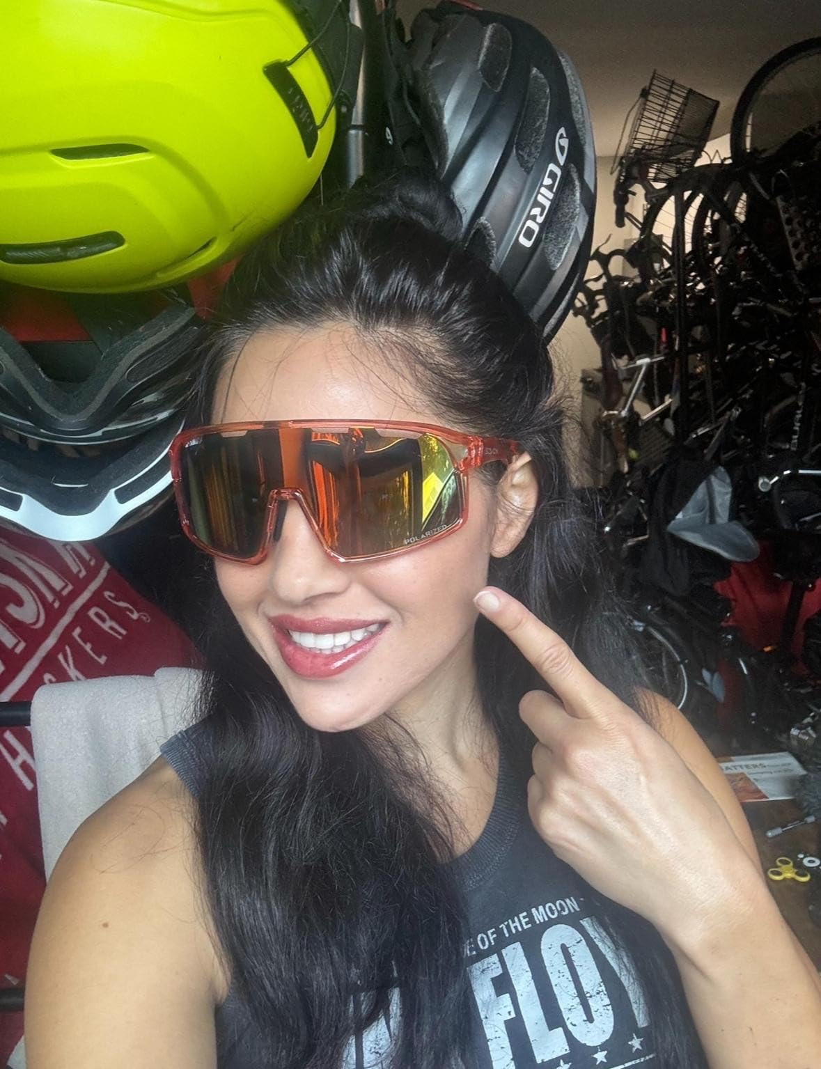 SCVCN Photochromic Cycling Glasses Sport Sunglasses Clear MTB BMX Men Women Running Driving S145 customer photo 1