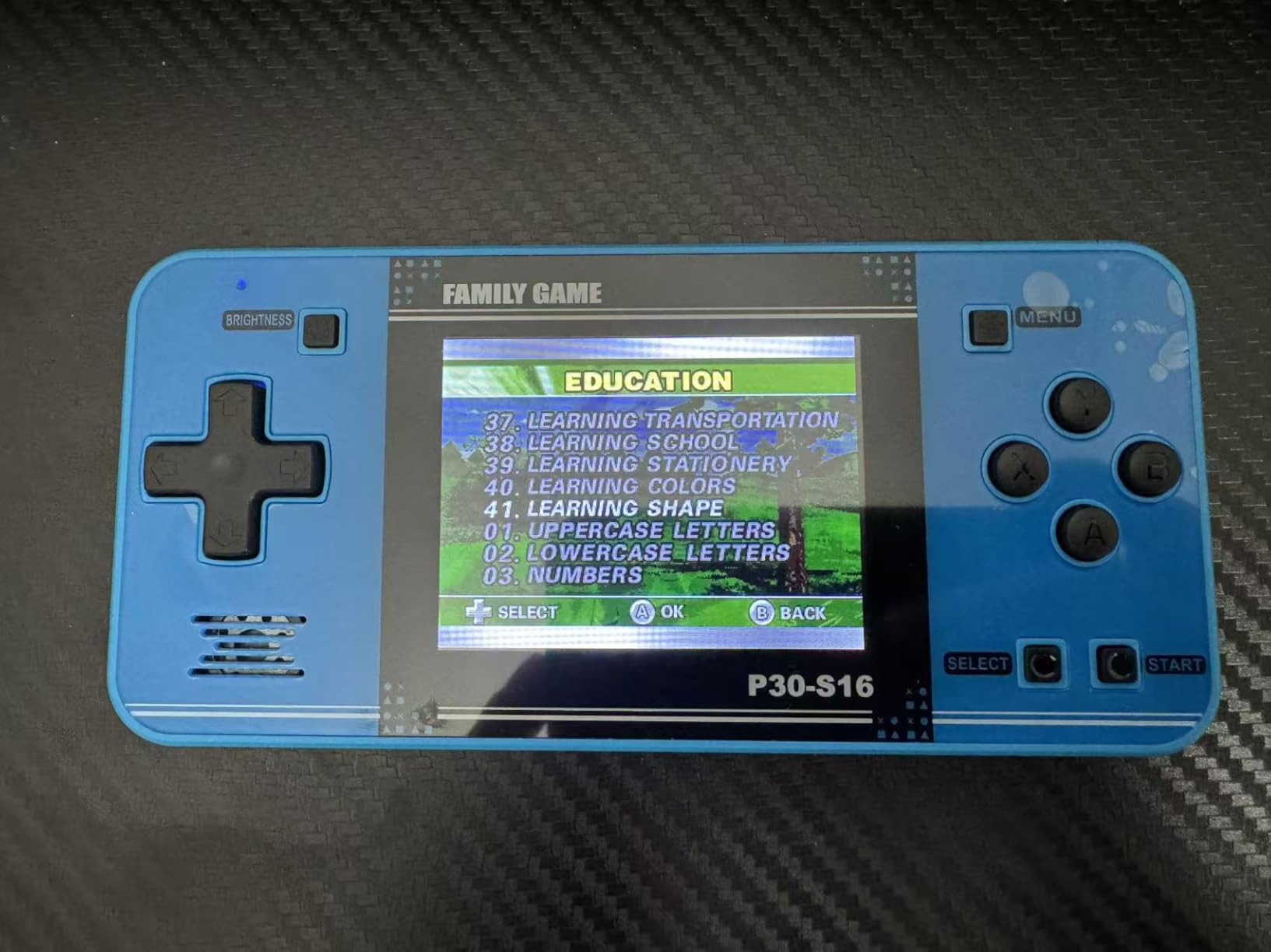 Handheld Game for Kids - Preloaded 220 Retro Video Games, Portable Gaming Player with Rechargeable Battery 3.0