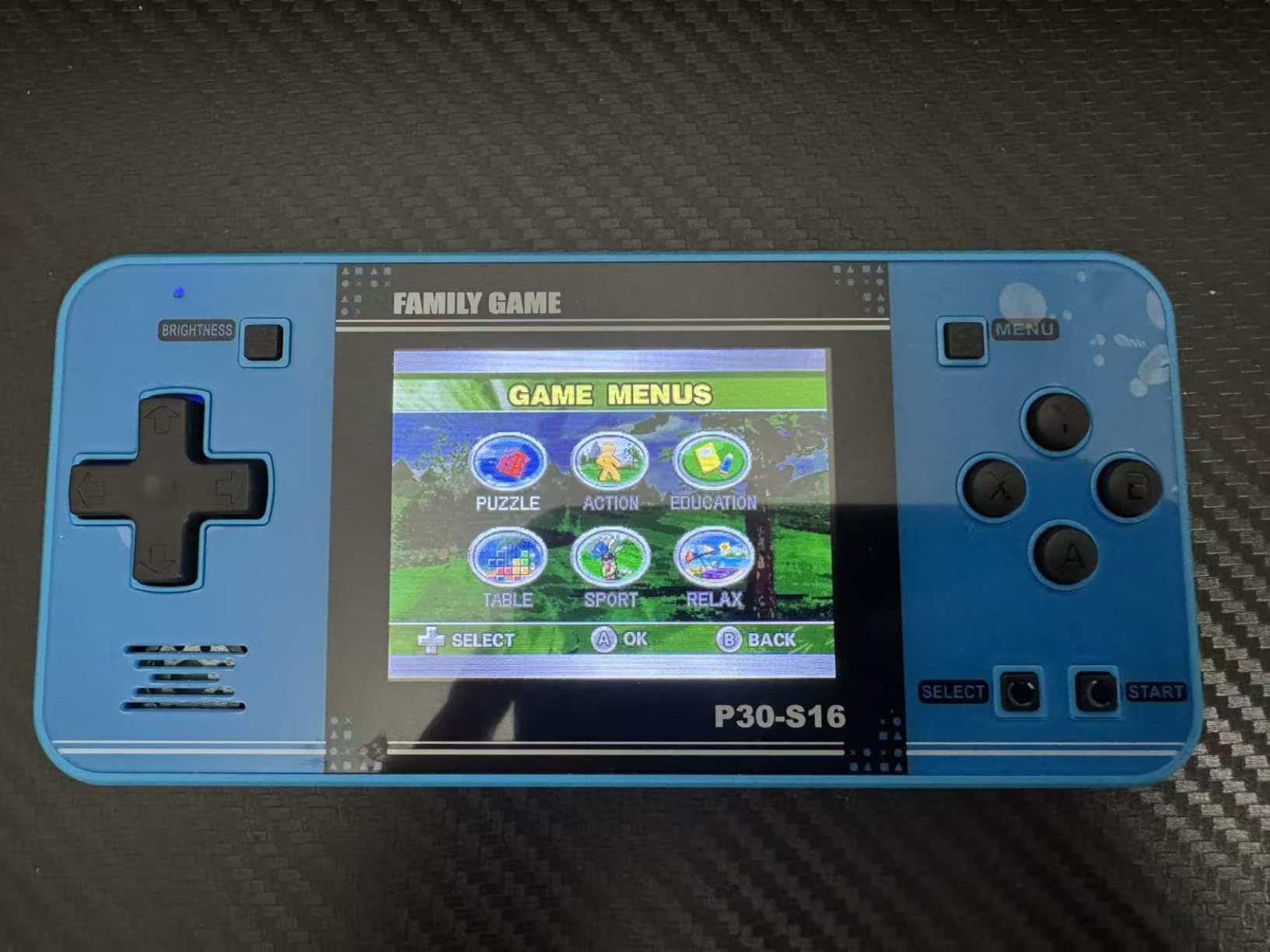 Handheld Game for Kids - Preloaded 220 Retro Video Games, Portable Gaming Player with Rechargeable Battery 3.0