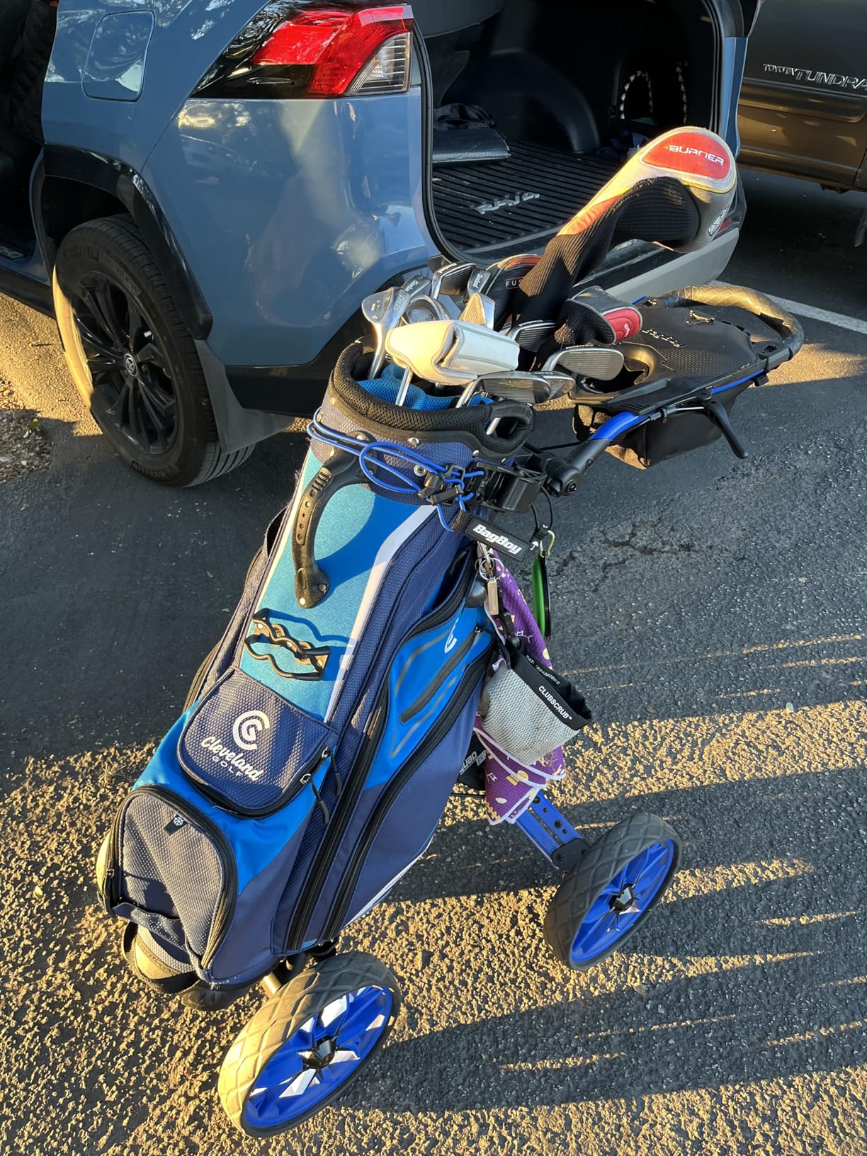 Bag Boy Quad Pro Push Cart customer photo 2