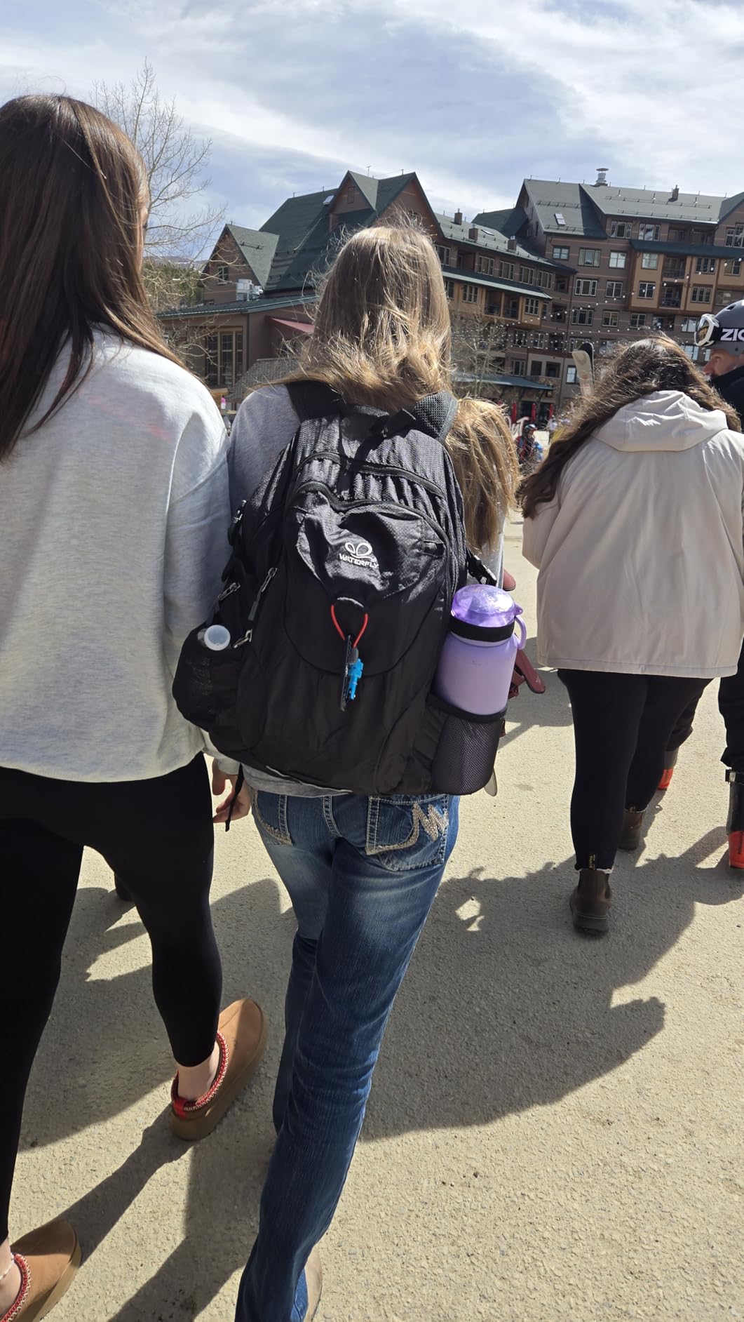 WATERFLY Lightweight Packable Hiking Backpack: 30L Foldable Travel Daypack Ultralight Camping Day Pack for Woman Man Grey customer photo 1