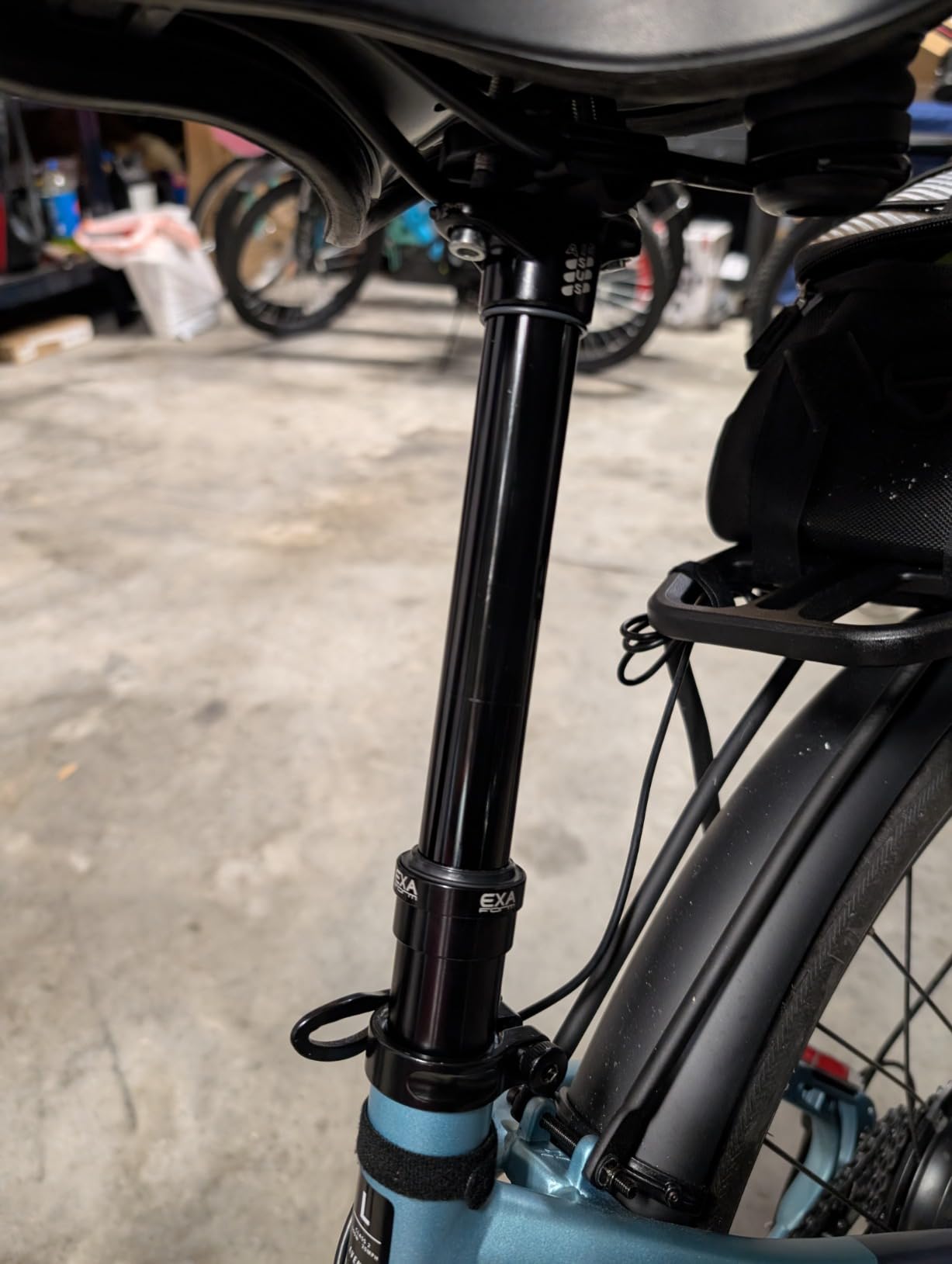 EXA Form Dropper Post Suspension Seatpost 860i customer photo 2