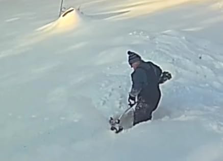 WORX Nitro 40V 12'' Cordless Snow Shovel, Electric Snow Thrower, Brushless Motor & 2 Speed Control, 2 x 4.0 Ah Batteries and Charger Included, WG460 customer photo 1