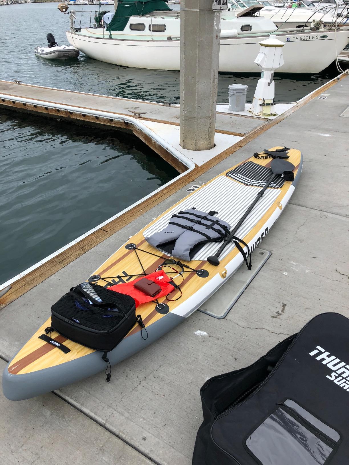 THURSO SURF Expedition Touring Inflatable Stand Up Paddle Board SUP 12'6 - Woven Drop-Stitch Two Layer Stable Non-Slip Deck with SUP Accessories for Adults customer photo 1