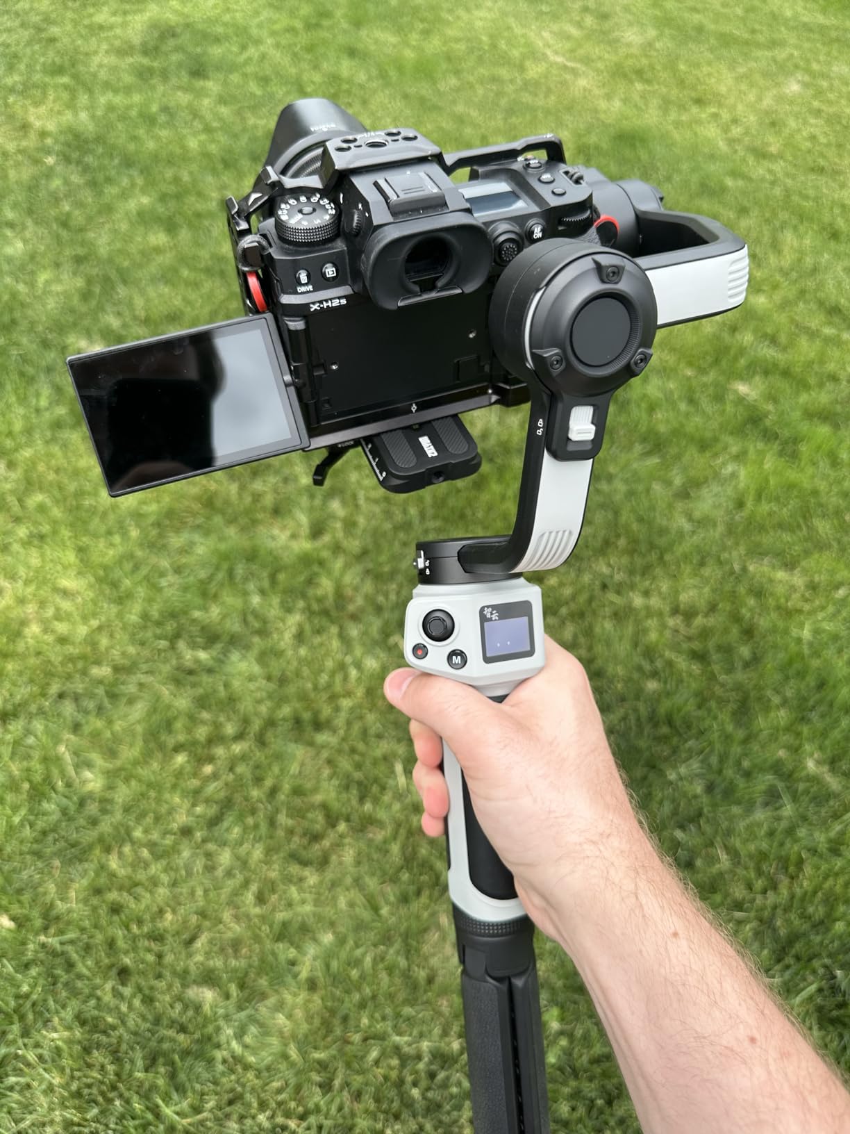 ZHIYUN CINEPEER Crane 4E 3-Axis Camera Gimbal Stabilizer for Canon/Sony/Panasonic/Nikon, Extendable Sling Grip, Native Vertical Shooting customer photo 2