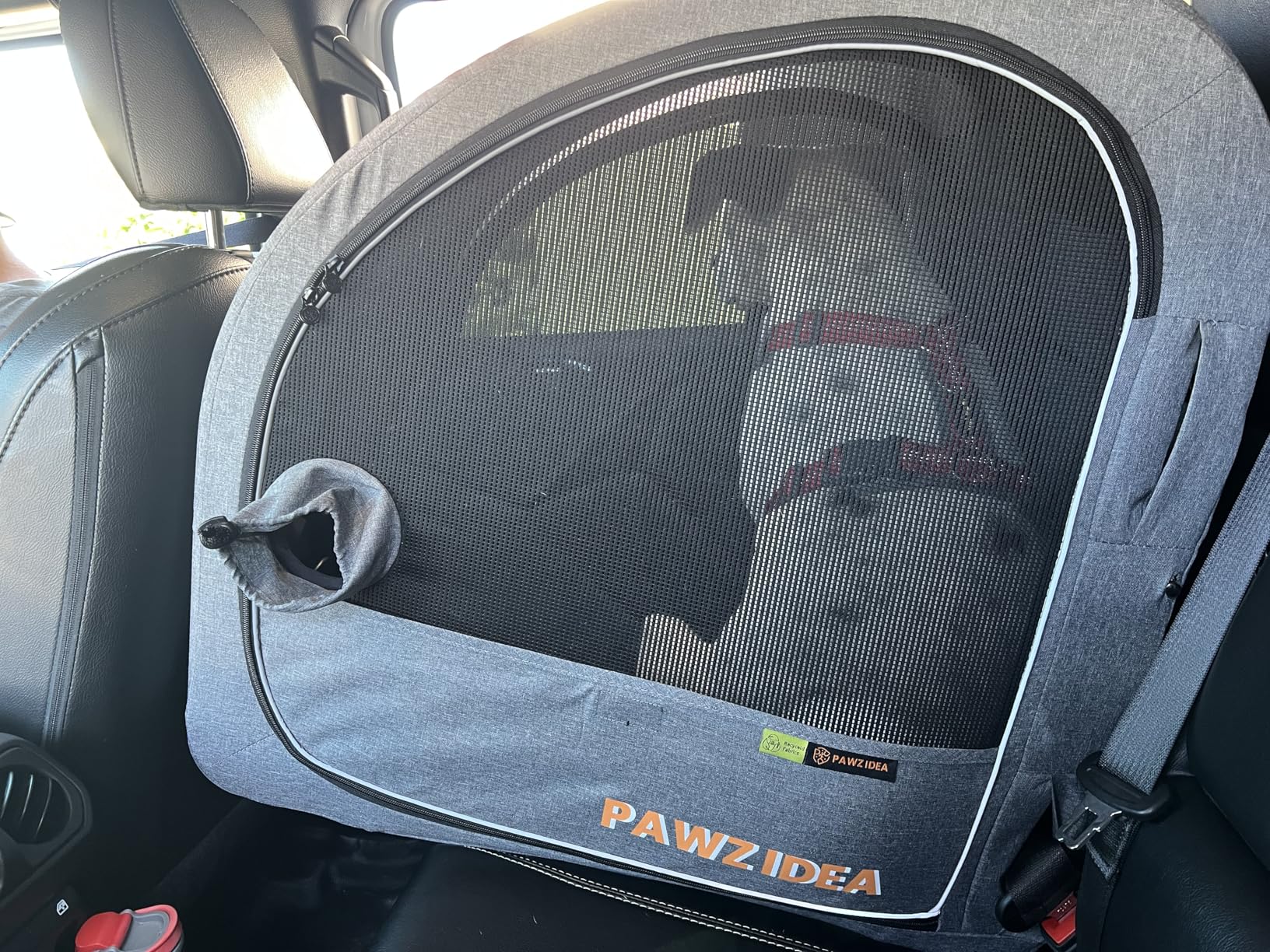 PAWZIDEA Portable Dog Crate for Car Travel, Collapsible Pet Travel Crates for Medium & Large Dogs customer photo 1