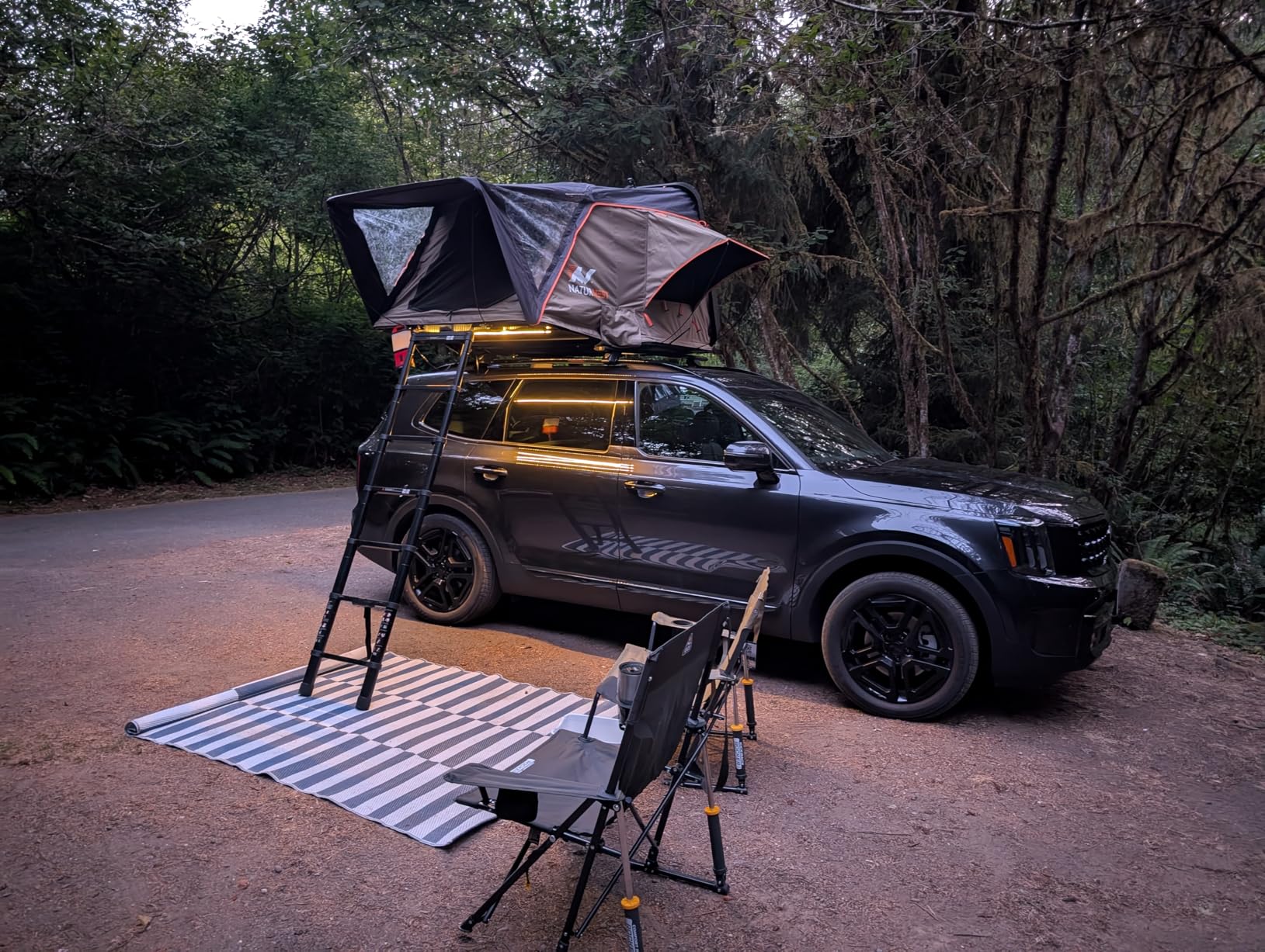 Naturnest Sirius 1 Hardshell Rooftop Tent, Clamshell Pop Up Car Roof Tent for 2-3 Person Camping, Waterproof UV-Resistant 4 Season Overland Tent customer photo 1
