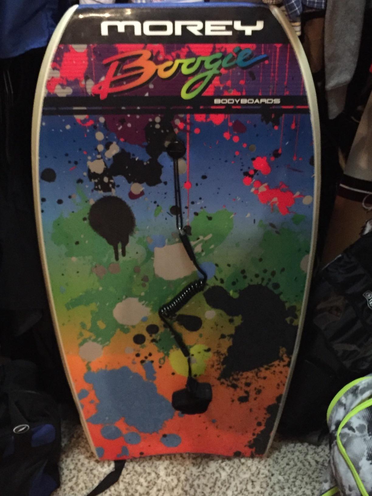 MOREY Boogie Board Cruiser The Original Bodyboard; 42.5in Full Size Body Boards for Beach, for All Skill Levels, Engineered with HDPE Slick Bottom for Speed, Front Deck Contours for Grip (2026 Model) customer photo 2