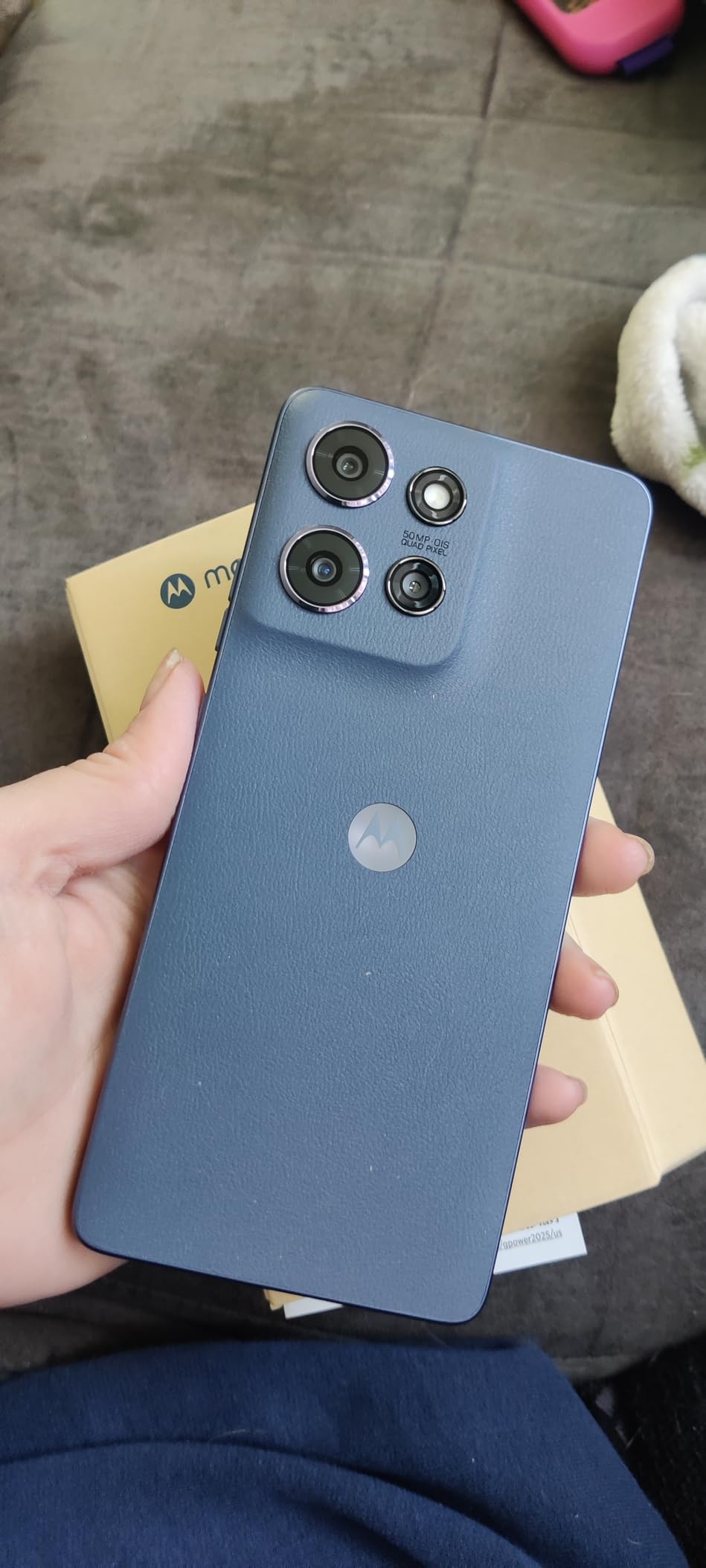 Motorola Moto G Power - 2025 | Unlocked | Made for US 8/128GB | 50MP Camera | Leaf Green customer photo 1