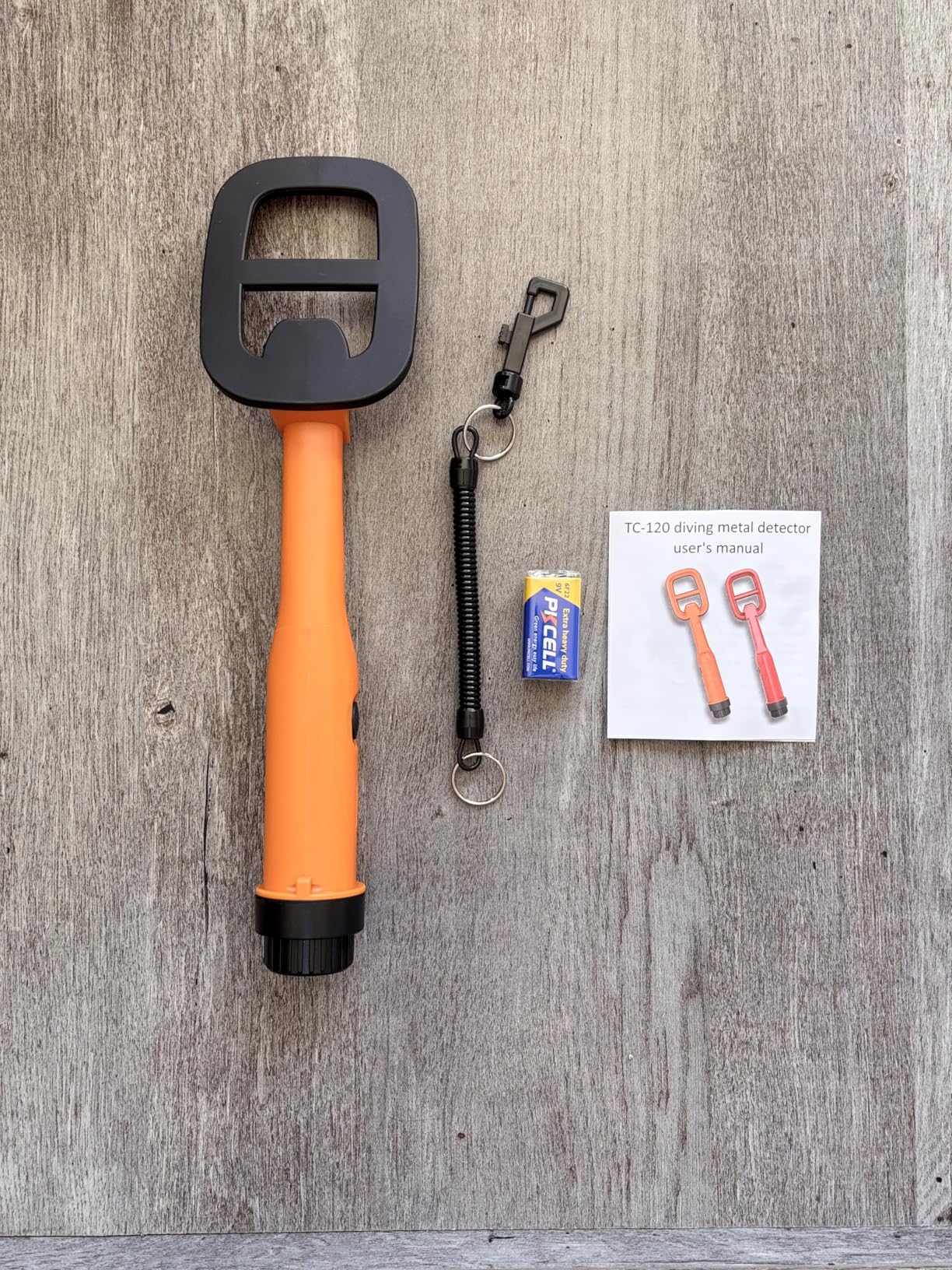 Underwater Metal Detector Submersive IP68 Fully Waterproof Metal Detector for Adults Under Water 100FT, Can detect All Metals with Large Coil, Accurate and Precise customer photo 1