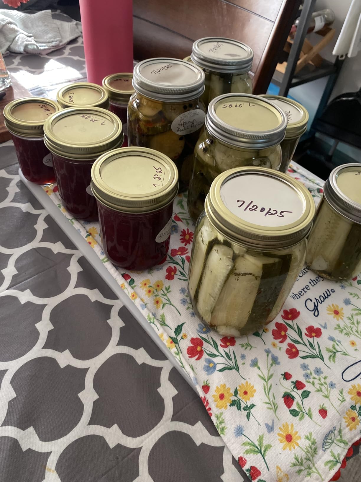 WELLIFE Wide Mouth Mason Jars, 12 Pack Mason Jars 32 oz for Pickling, Canning, Fermenting and Food Storage, Microwave & Dishwasher Safe customer photo 2