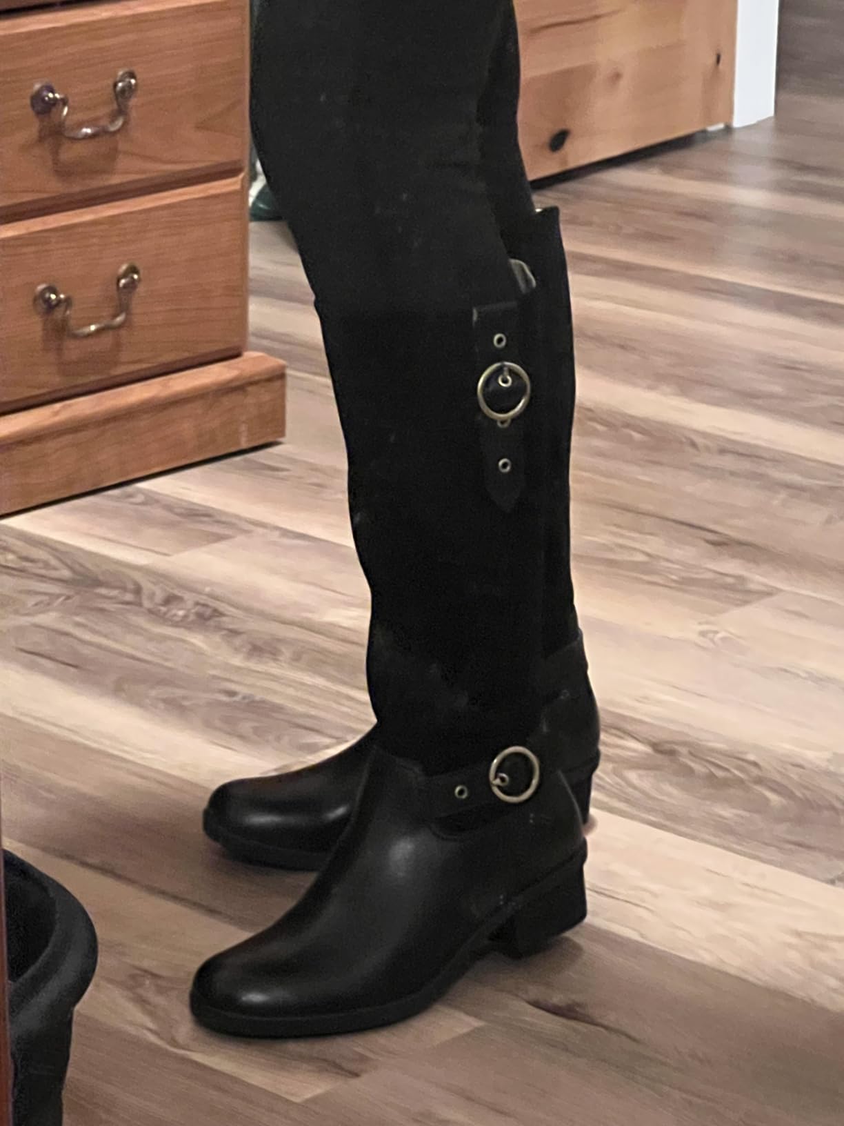 Dansko Dawn Waterproof Equestrian-Inspired Tall-Shaft Fashion Riding Boot with Classic Hardware, Durable Leathers, and Inside Zipper customer photo 1