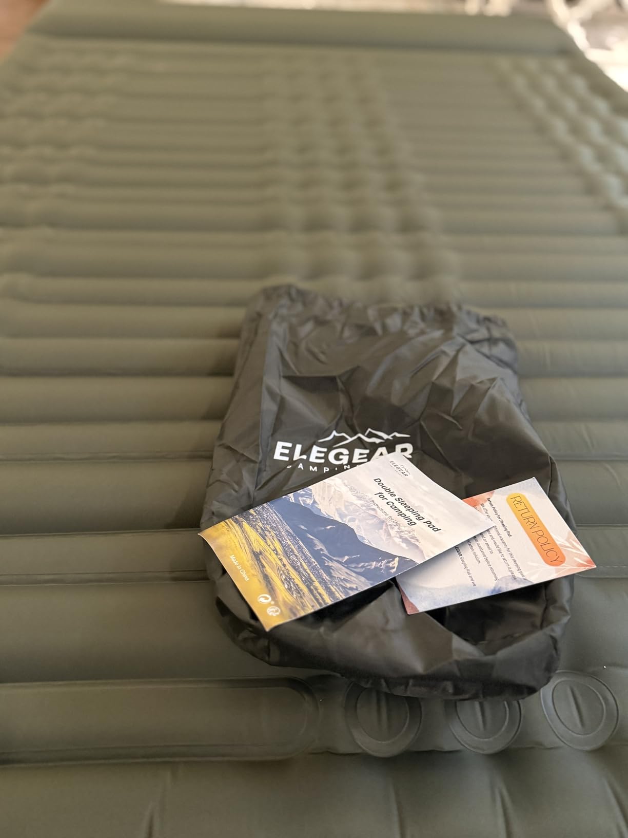 Elegear CumbreX™ Double Sleeping Pad for Camping, 5.5