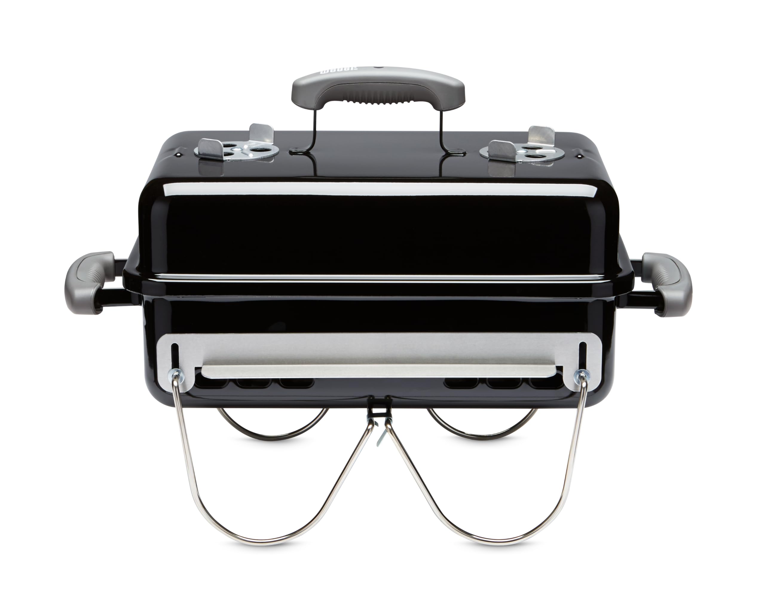 Weber Go-Anywhere Charcoal Grill - Compact Portable BBQ Grill for Camping, Tailgating & Outdoor Cooking with 2-Piece Cooking Grate & Precise Airflow Dampers customer photo 1