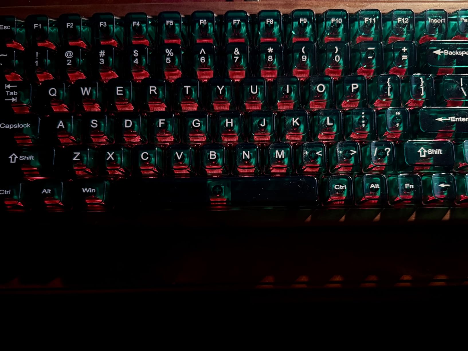 Womier 75% Mechanical Keyboard Wireless with QMK/VIA, WD75 V2 Wood Gaming Keyboard 8000mAh Battery, Tri-Mode Custom Key Board RGB Hot Swappable with Translucent Clear Keycaps customer photo 2
