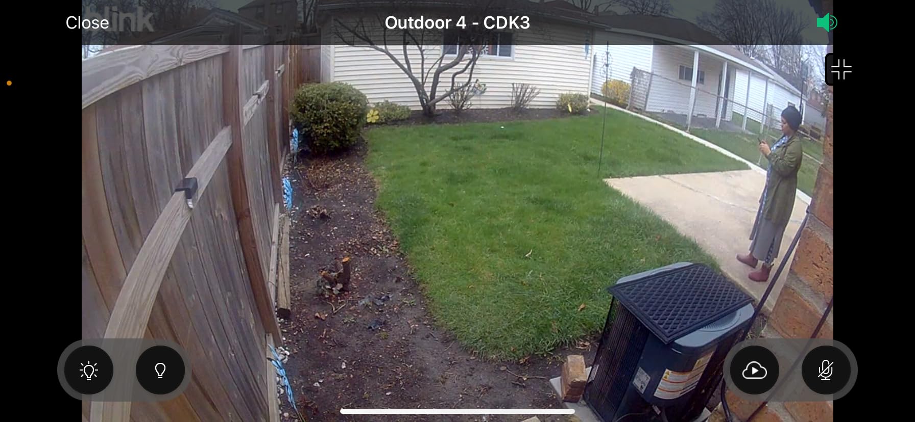 Blink Outdoor 4 Floodlight Camera - Wireless smart security camera, 700 lumens, two-year battery life, enhanced motion detection, Sync Module Core included - 1 camera system customer photo 2