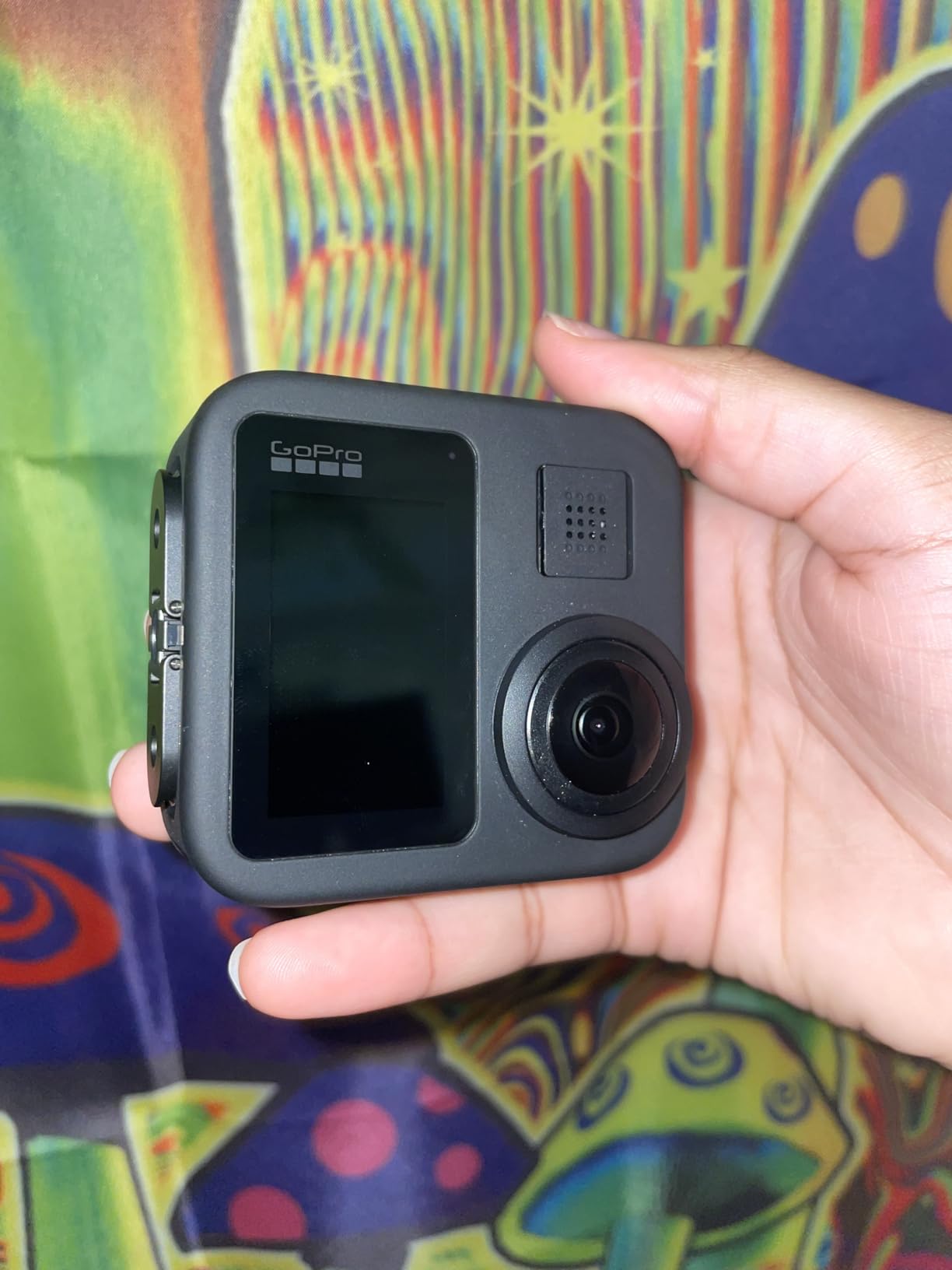 MAX - Waterproof 360 + Traditional Action Camera with Touch Screen Spherical 5.6K30 HD Video 16.6MP 360 Photos 1080p Live Streaming Stabilization customer photo 2