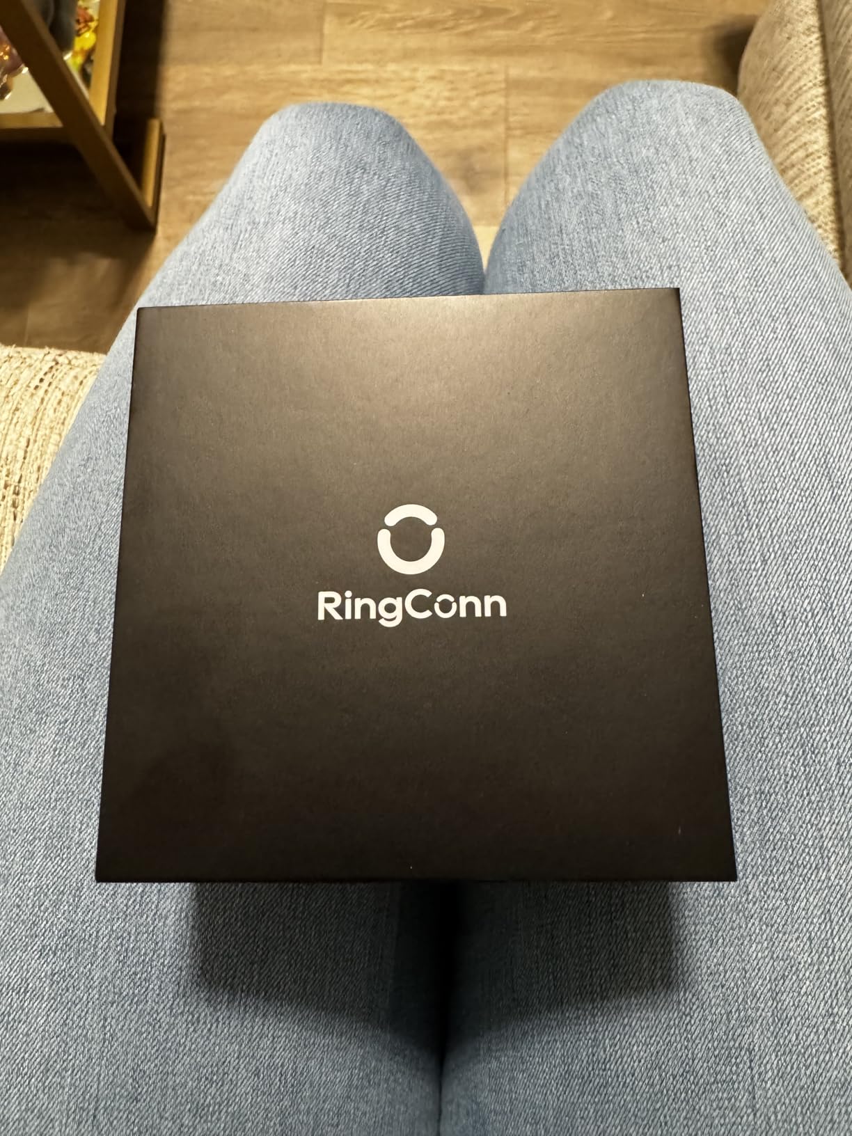 RingConn Gen 2 Air, Ultra-Thin AI Smart Ring, 10-Day Battery Life, Fitness/Sleep/Stress/HR Tracker for Women&Men, No App Fee for Standard Features, iOS & Android Compatible (Size 10, Dune Gold) customer photo 1
