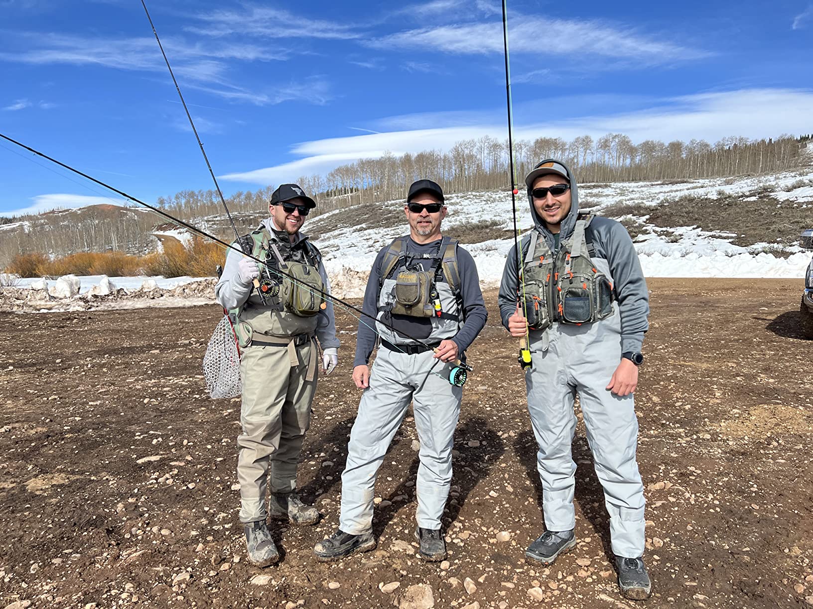 Simms Clearwater Bootfoot Fly Fishing Waders - Modern Fit Chest Waders with Vulcanized Neoprene Felt Sole Wading Boots customer photo 1