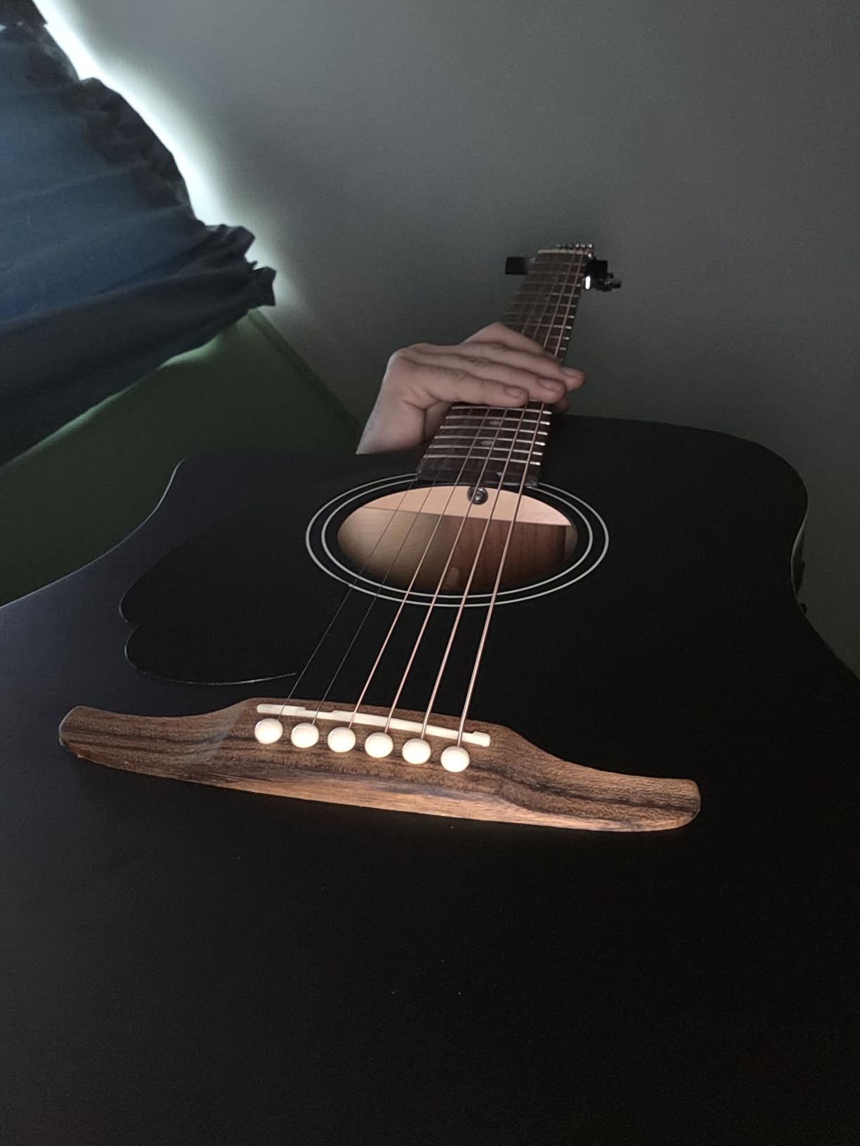 Fender California Debut Redondo CE Series Acoustic Guitar, Beginner Guitar, 2-Year Warranty, Includes Built-In Tuner, 2-Tone Sunburst customer photo 1