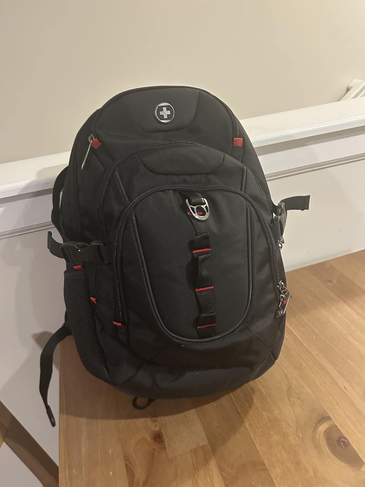 Swissdigital Design Travel Backpack for Men with Apple Find My, Laptop Backpack with USB Charging Port, RFID Protection, Add-A-Bag System - Travel Backpack for Men-Finder Color Random | SD803BT013-12 customer photo 2
