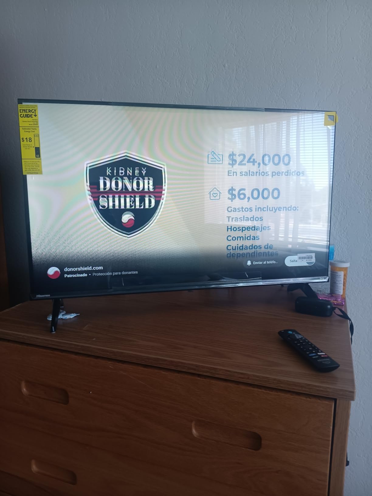 Hisense 40-Inch Class A4 Series FHD 1080p Smart Fire TV (40A4NF) - DTS Virtual: X, Slim Bezel Design, Alexa Built in, Streaming TV, Black customer photo 2