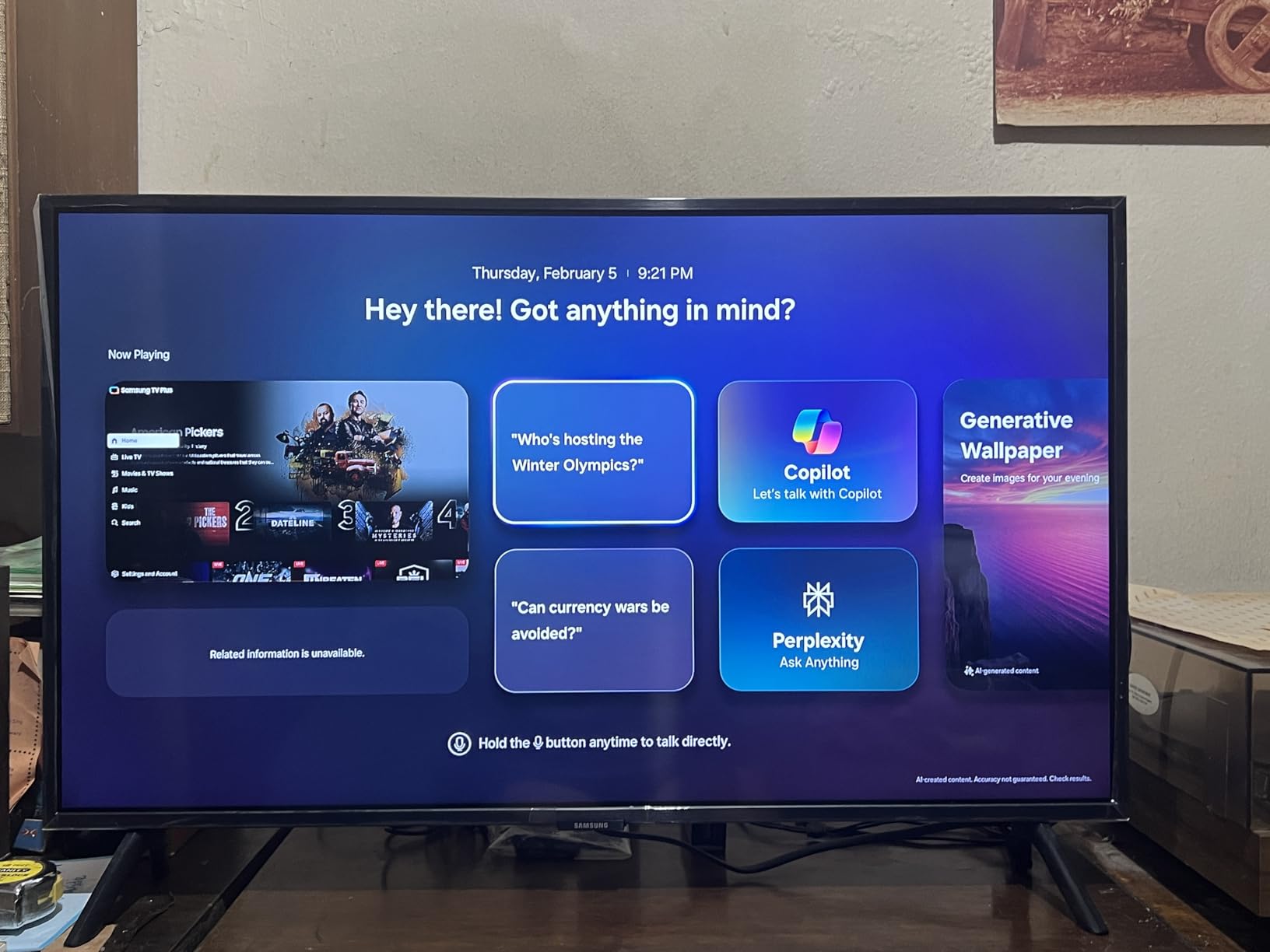 Samsung 85-Inch Class QLED Q8F 4K UHD Smart TV (2025 Model) Q4 AI Processor, 100% Color Volume with Quantum Dot, AirSlim Design, Endless Free Content, Samsung Vision AI, Alexa Built-in customer photo 1