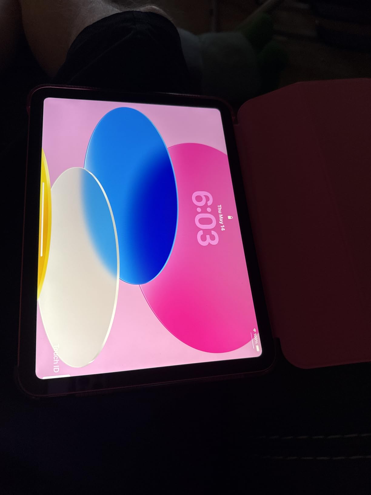 Apple iPad 11-inch: A16 chip, 11-inch Model, Liquid Retina Display, 128GB, Wi-Fi 6, 12MP Front/12MP Back Camera, Touch ID, All-Day Battery Life - Pink customer photo 1