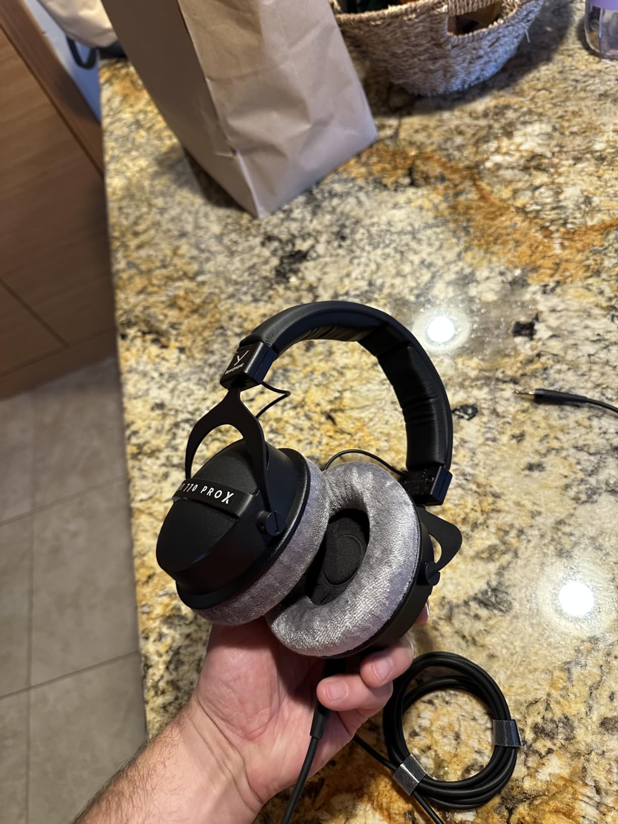 beyerdynamic DT 770 Pro X Wired Over-Ear Headphones, 48 Ohm, Closed-Back Professional Recording Studio Monitor. Recording, Monitoring, Sound Isolation, Handmade in Germany. Black customer photo 1
