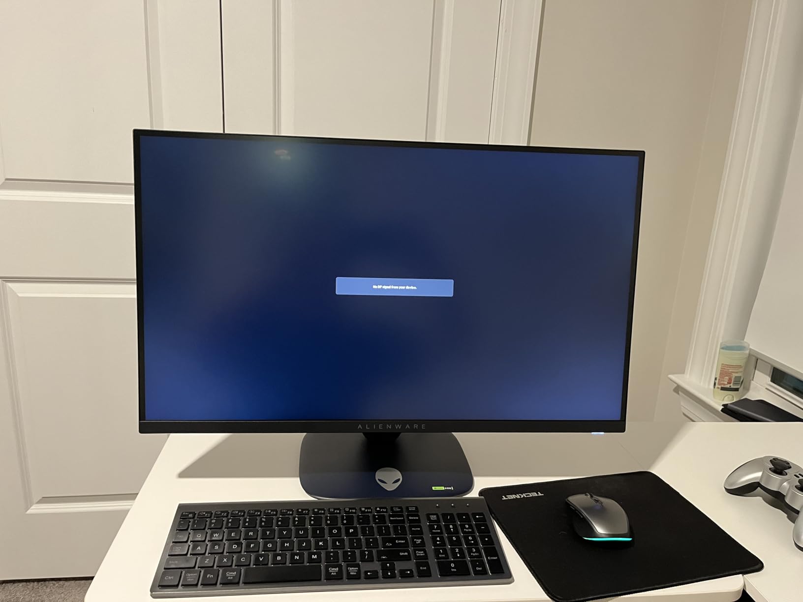 Alienware 27 Gaming Monitor - AW2725DM - 27-inch QHD 180Hz 1ms Display, IPS, NVIDIA G-SYNC, AMD Freesync, VESA AdaptiveSync customer photo 2