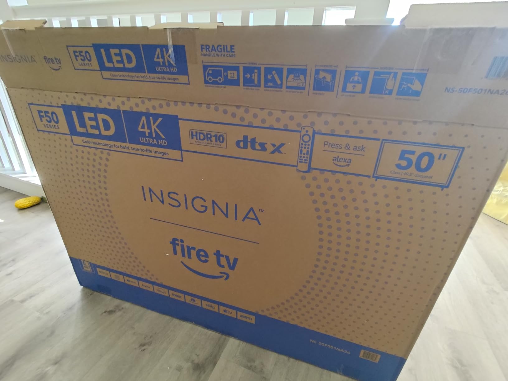 INSIGNIA 75-inch Class F50 Series LED 4K UHD Smart Fire TV with Alexa Voice Remote (NS-75F501NA26) customer photo 2